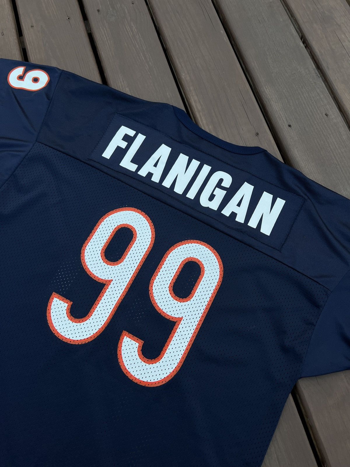 Champion × Vintage Vintage 90s Chicago Bears Jim Flanigan Made in USA Jersey Size US L / EU 52-54 / 3 - 7 Thumbnail