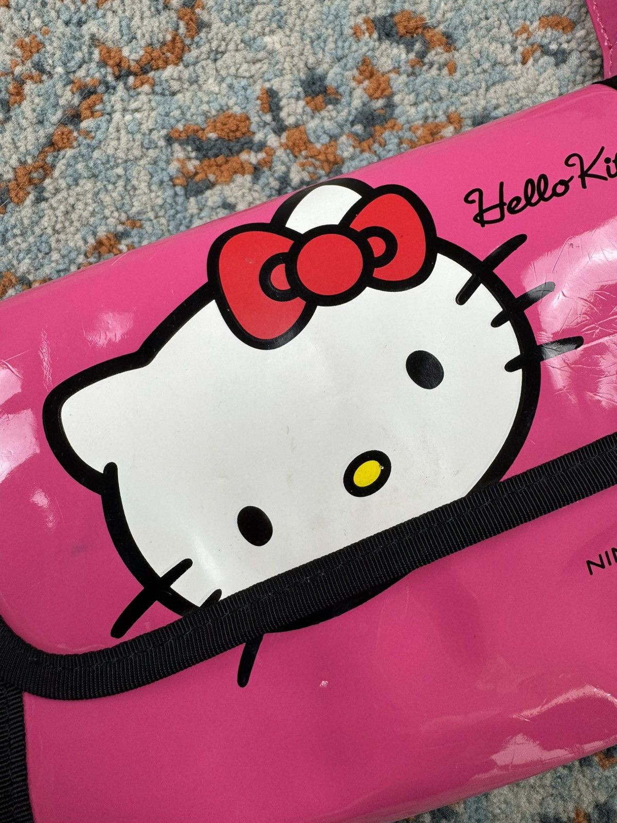 Japanese Brand × Nintendo × Vintage Rare Vintage 00s Hello Kitty Nintendo DS case bag cute y2k Size ONE SIZE - 5 Thumbnail