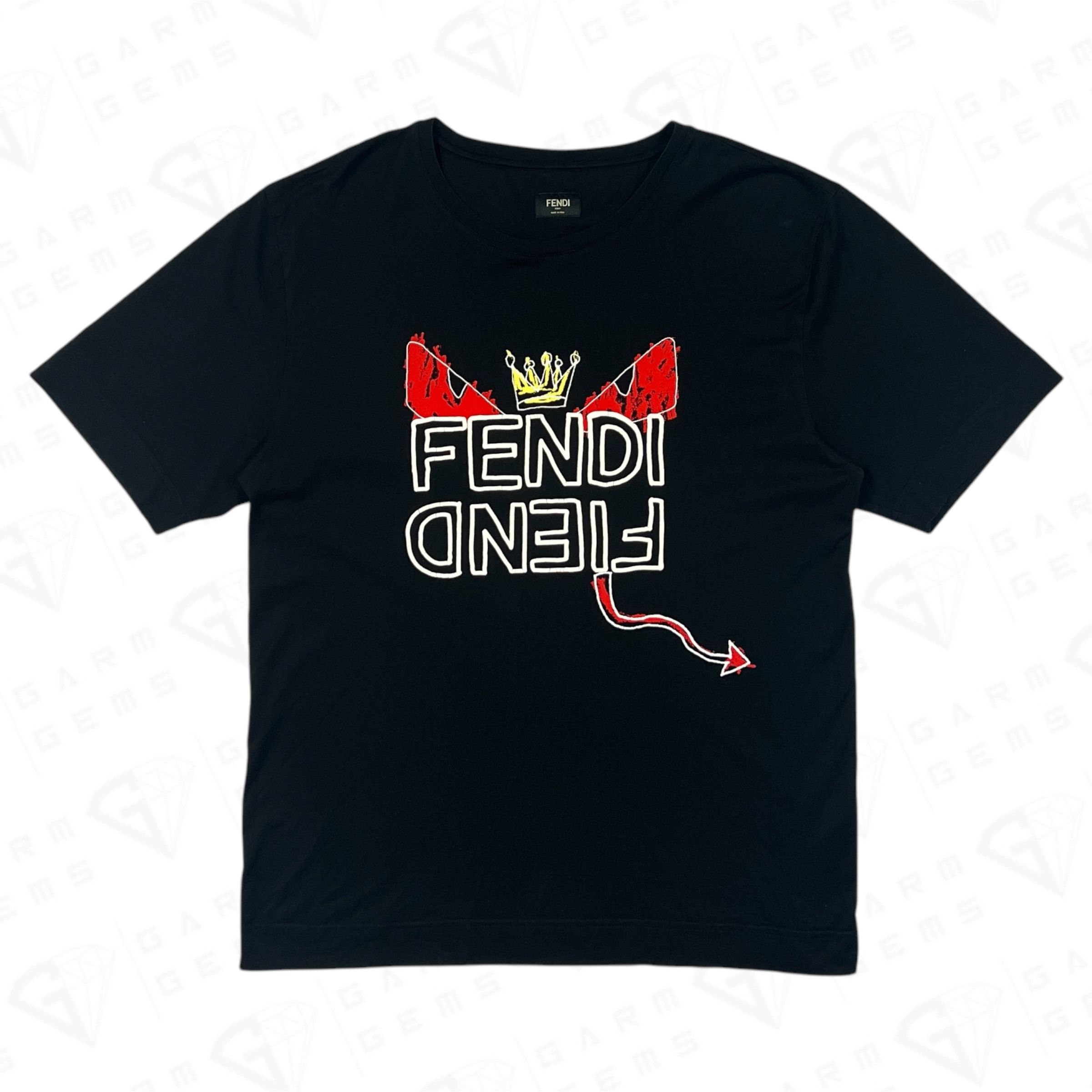 Fendi Fendi Fiend Demon T-Shirt Size US XL / EU 56 / 4 - 1 Thumbnail