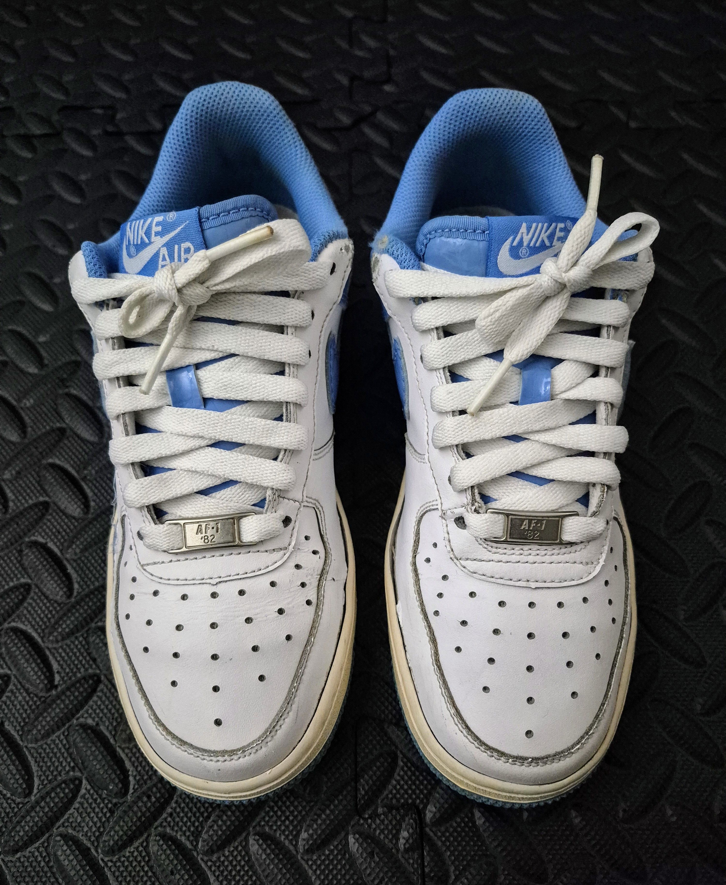 Nike Size 5Y - Nike Air Force 1 Low '07 University Blue Size US 5 / EU 37 - 4 Thumbnail