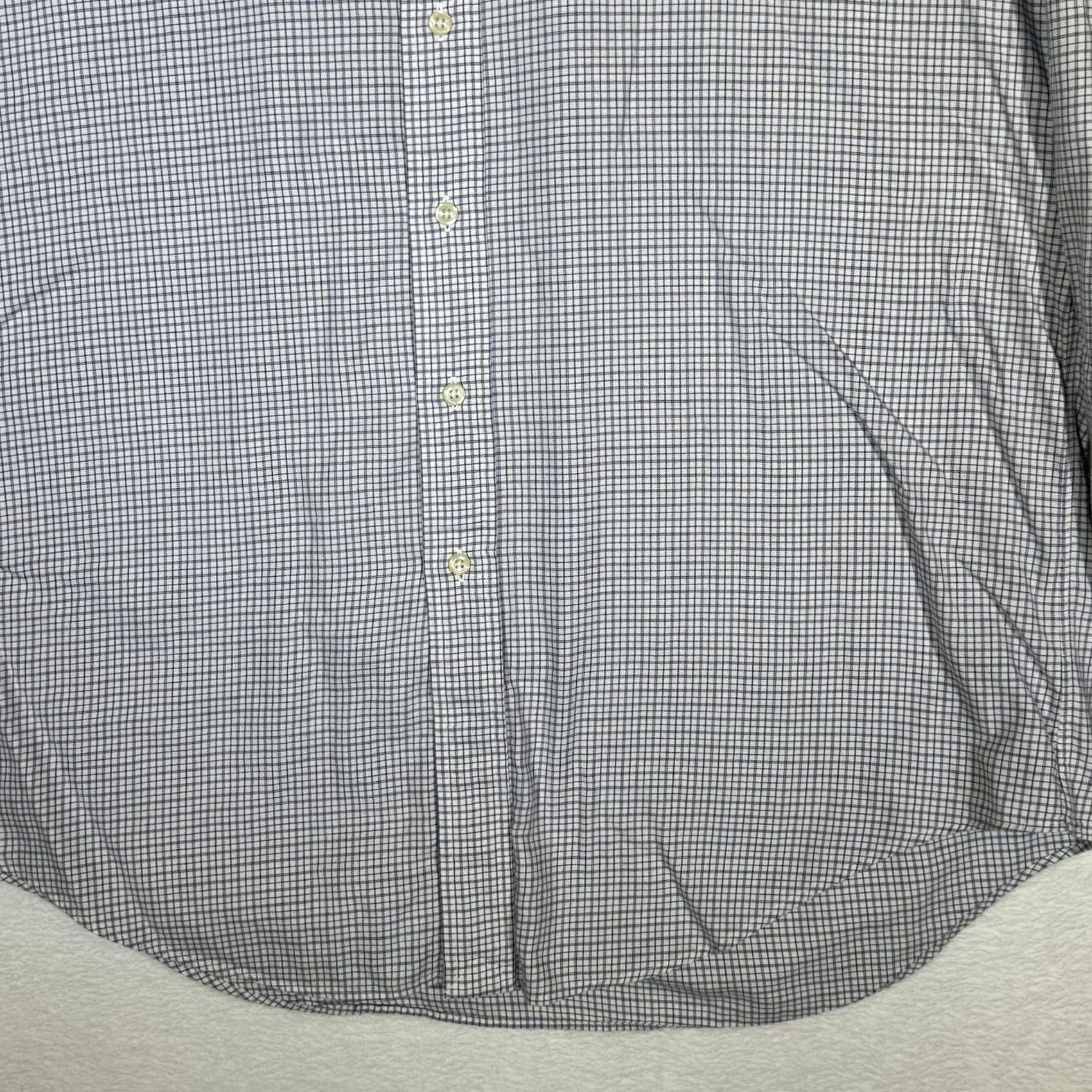 Ralph Lauren Ralph Lauren Shirt Mens 16 34/35 Lavender Check Yarmouth Button Down Long Sleeve Size US L / EU 52-54 / 3 - 3 Thumbnail