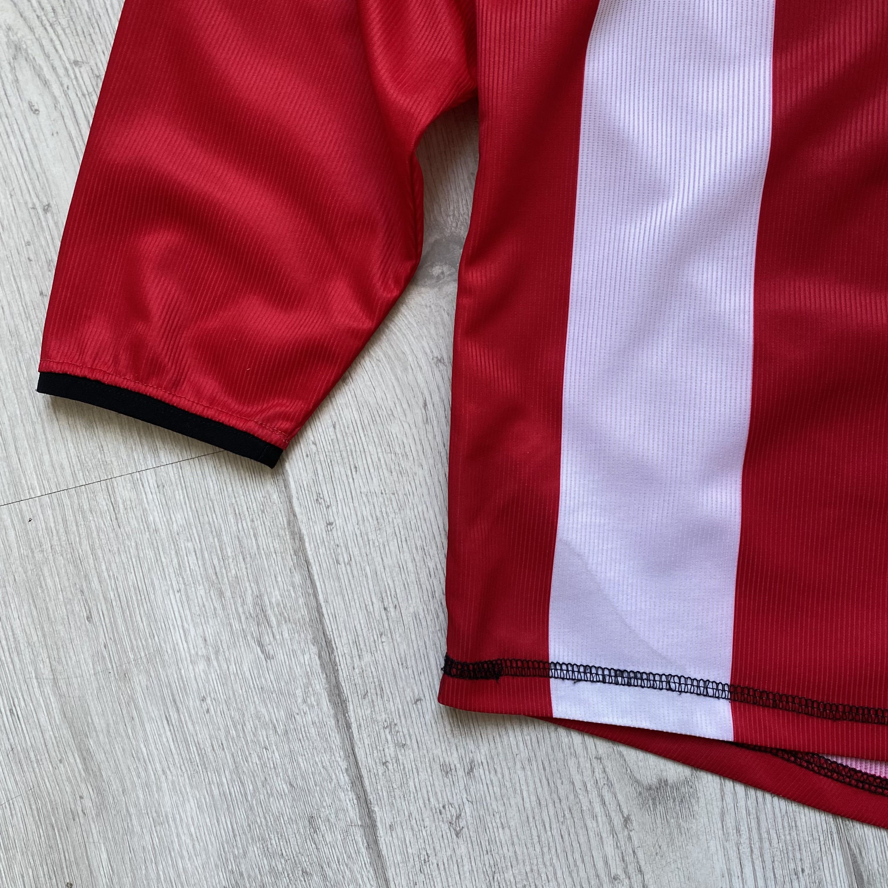 Nike ⚽️ Vintage 90s Exeter City SHO jersey long sleeve Blokcore Size US L / EU 52-54 / 3 - 5 Thumbnail