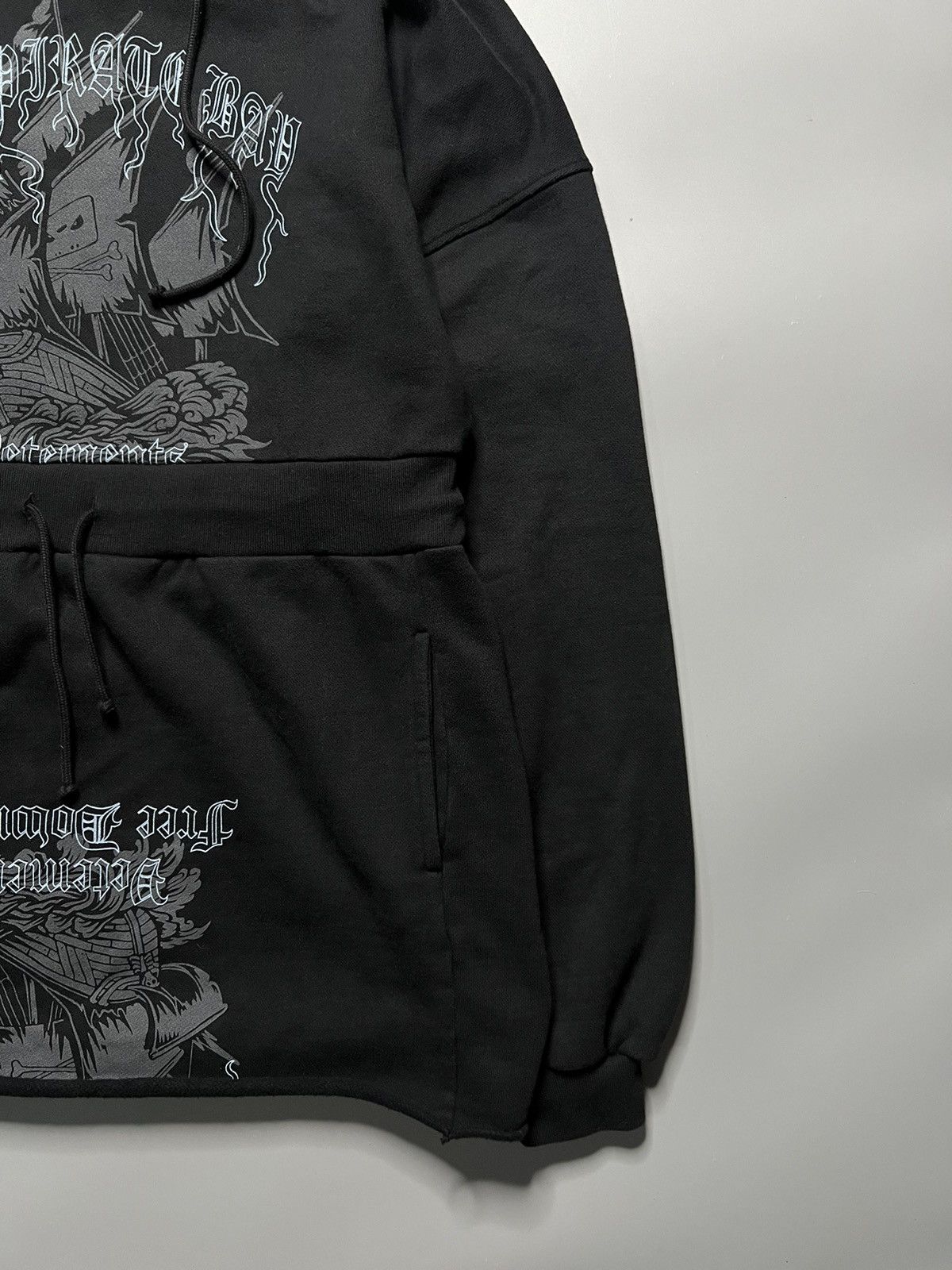 Vetements The Pirate Bay Hoodie - Black | Garmentory