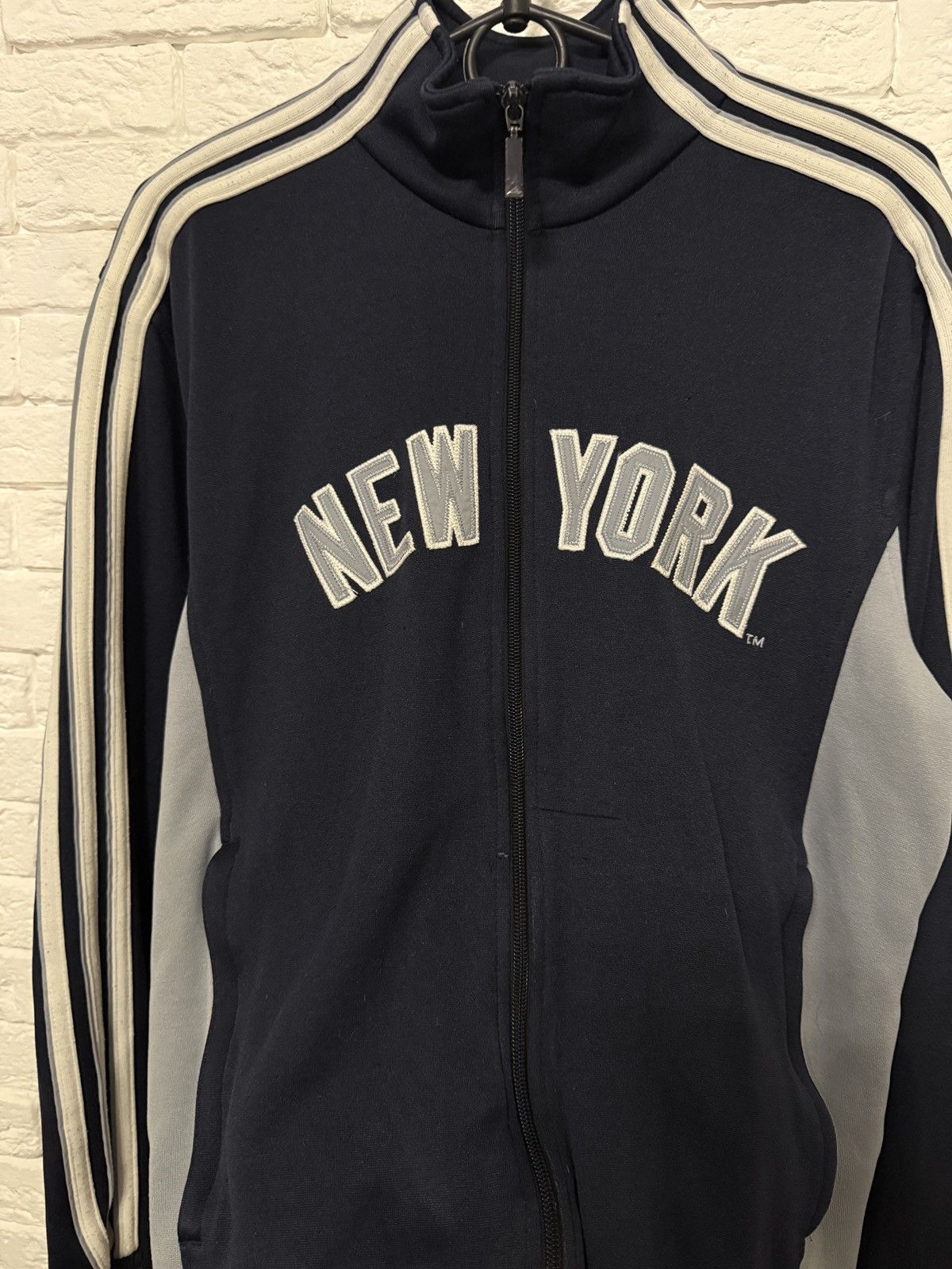 Adidas Vintage Adidas New York Yankees Olympic TrackJacket MLB USA Size US S / EU 44-46 / 1 - 3 Thumbnail