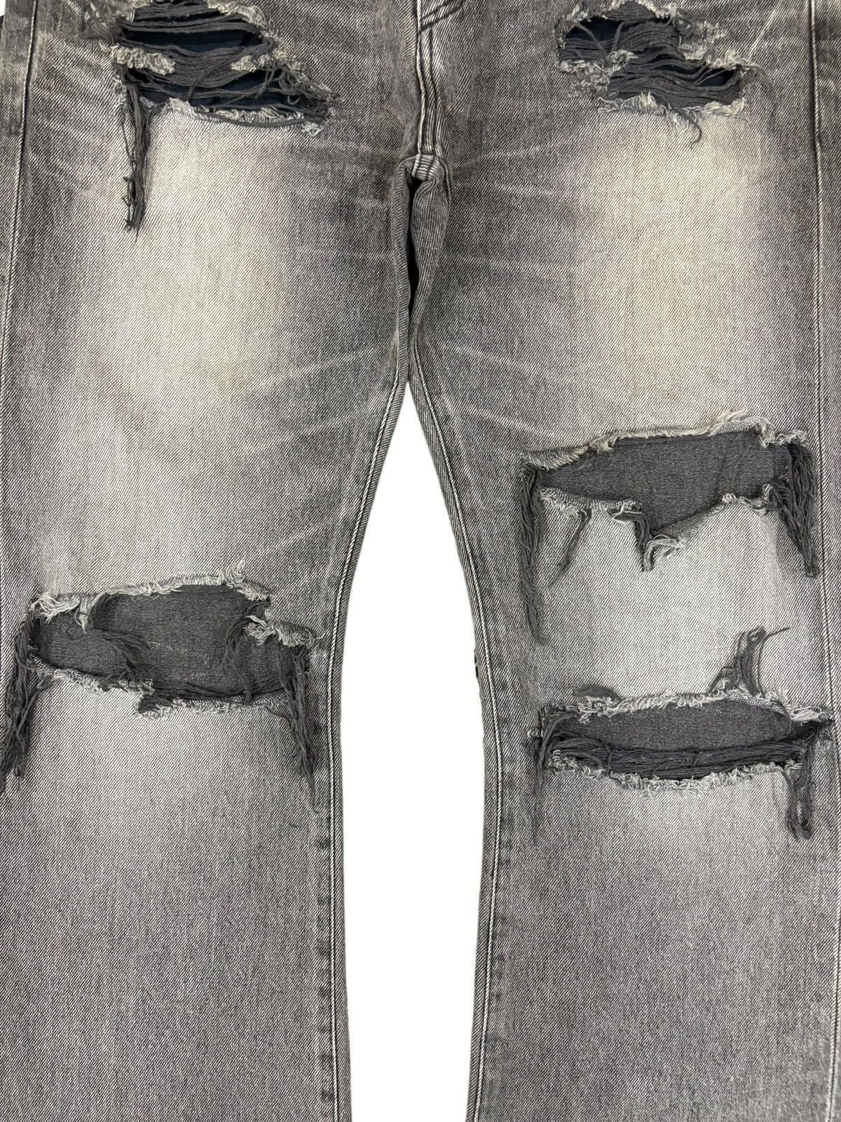 Japanese Brand Vintage Japanese Brand Rusty Wash Distressed Flare Jeans Size US 34 / EU 50 - 5 Thumbnail