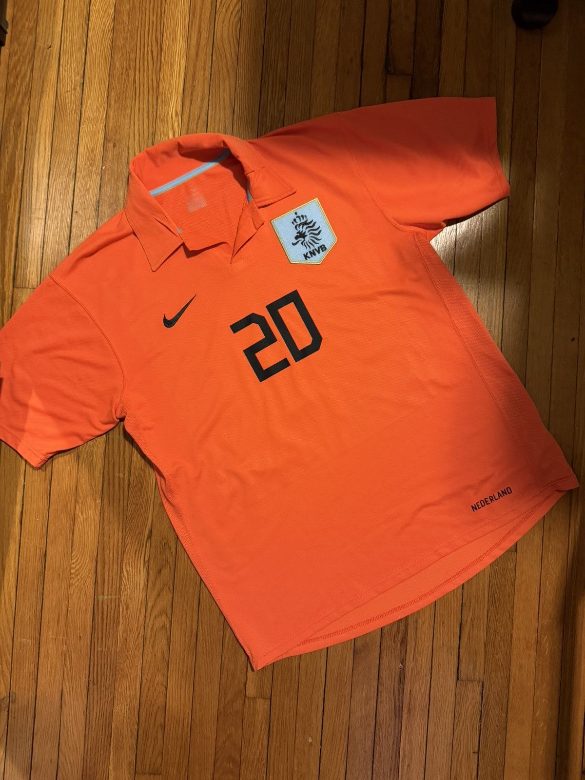 2006-08 Netherlands Home Jersey Sneijder #20