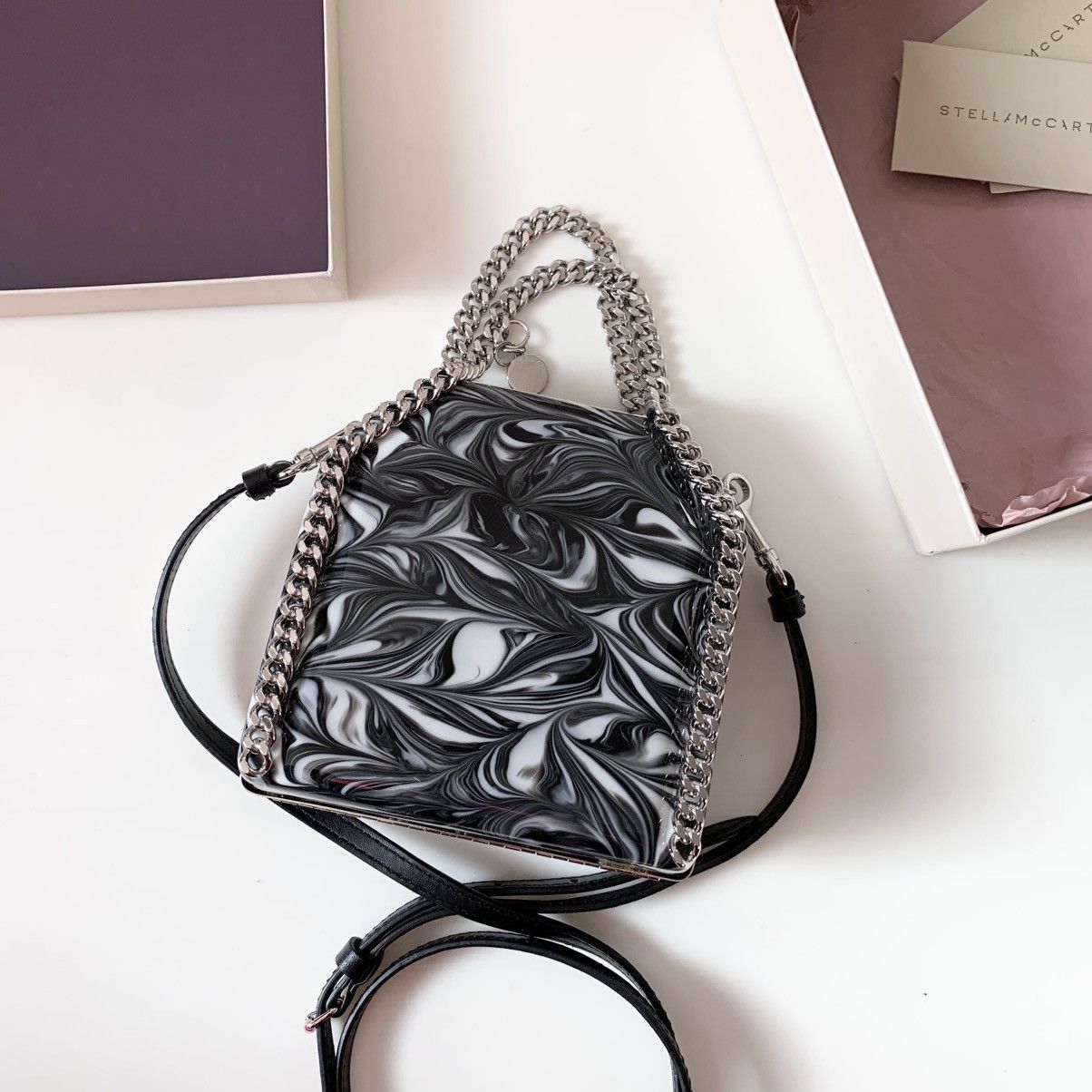 Stella McCartney Falabella minadiere clutch crossbody bag $3750 retail Size ONE SIZE - 12 Thumbnail