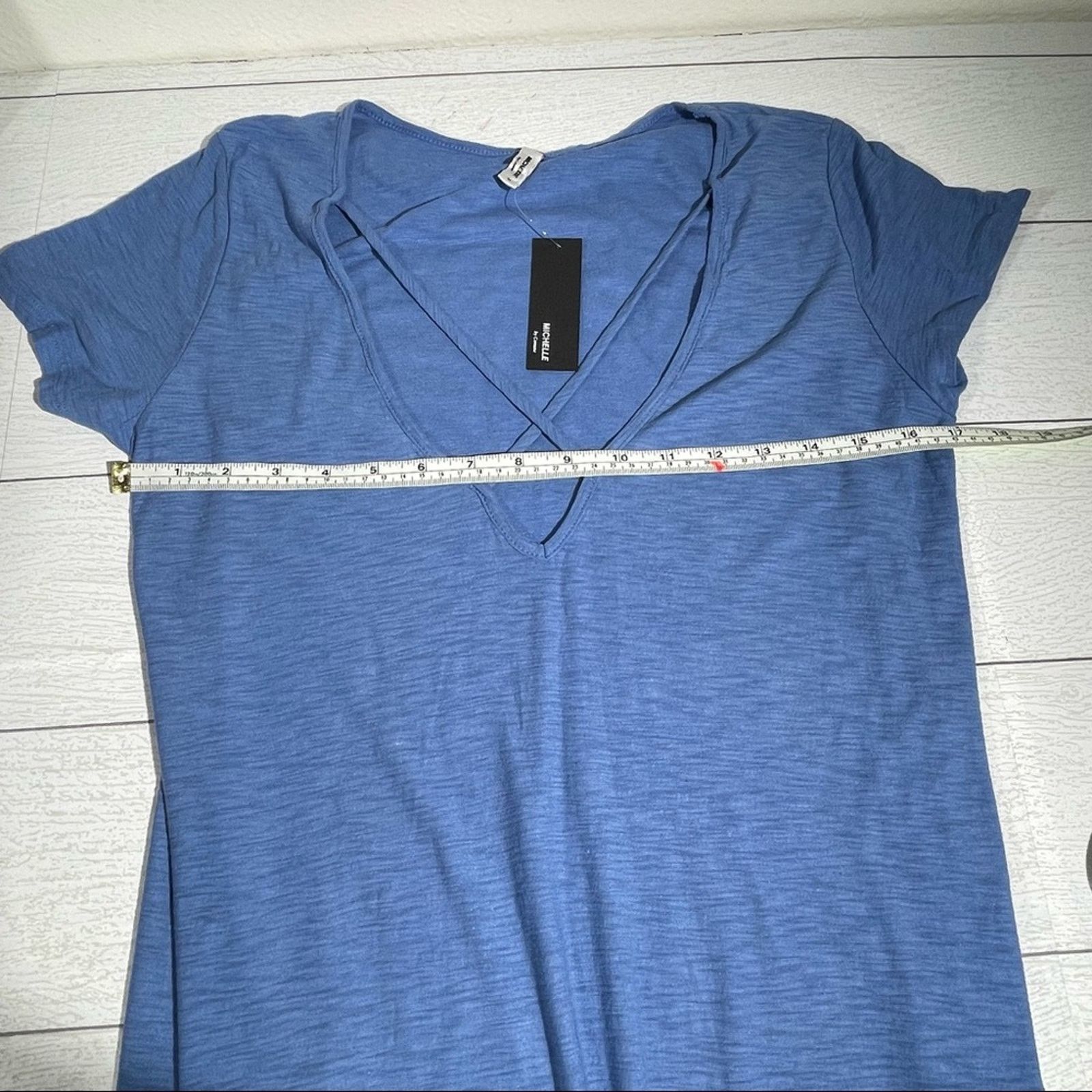 Comune NWT Michelle by Comune Riviera Teviston Blue Dress Size M Size M / US 6-8 / IT 42-44 - 5 Thumbnail