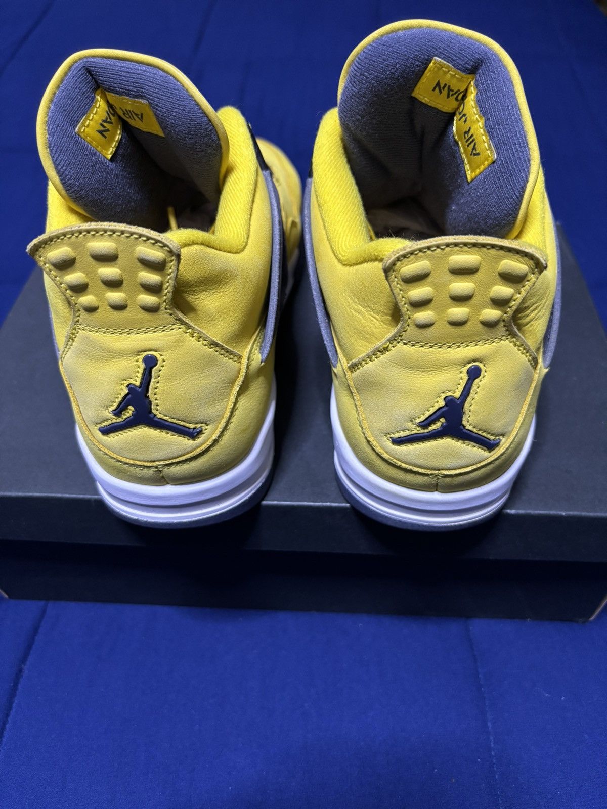 Jordan Brand Jordan 4 Retro Lightning 2021 Size 10 Size US 10 / EU 43 - 4 Thumbnail