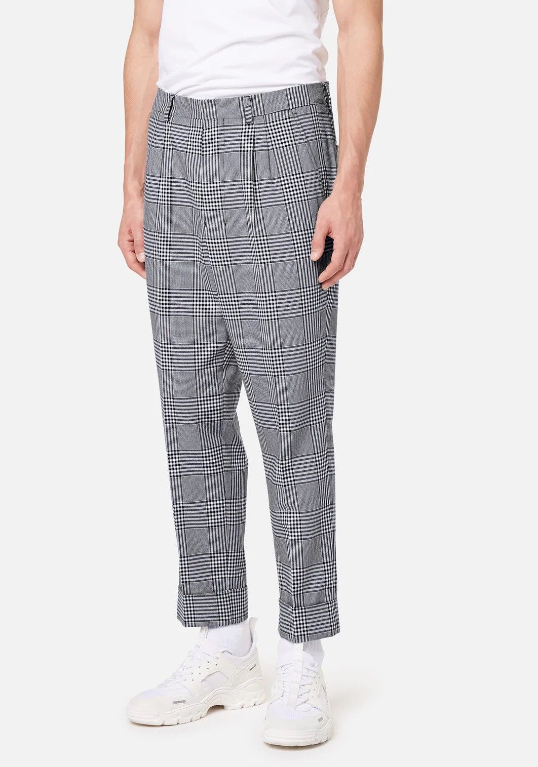 AMI AMI Paris Plaid Trousers Size US 28 / EU 44 - 1 Thumbnail