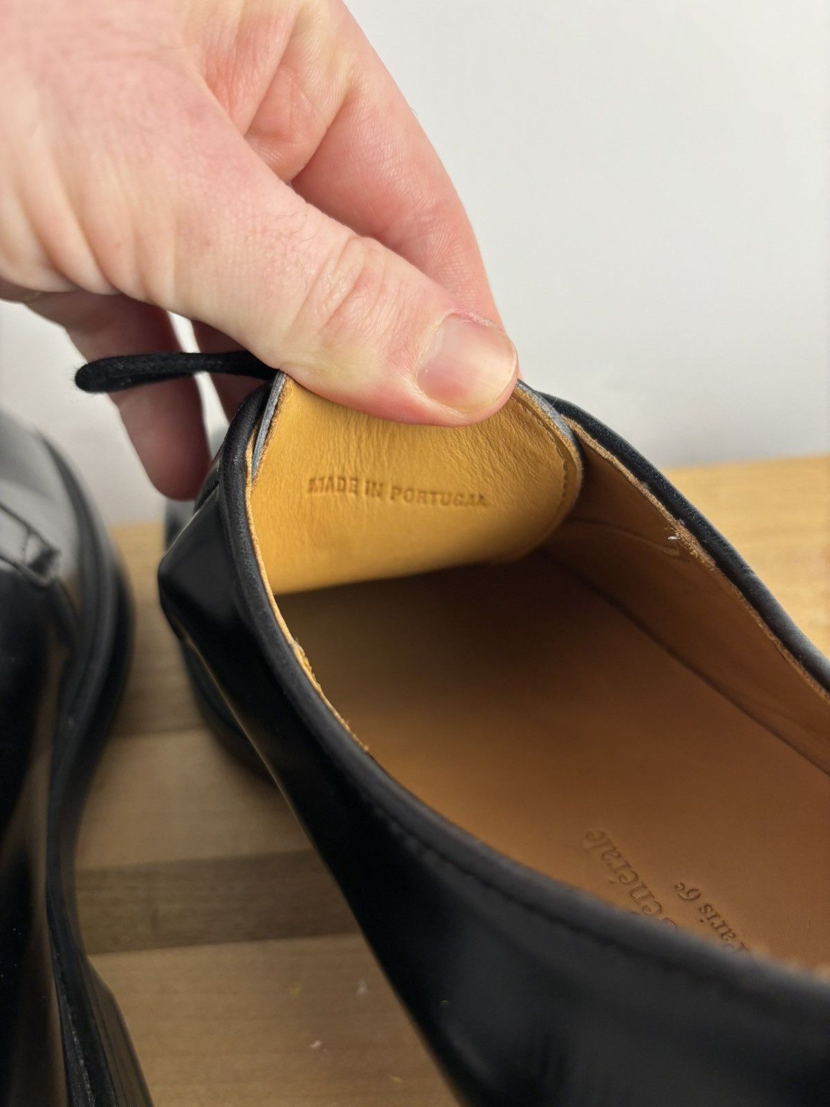 Officine Generale RRP 745$ Officine Generale Kim Polished Leather Derby Shoes Size US 8 / EU 41 - 12 Thumbnail