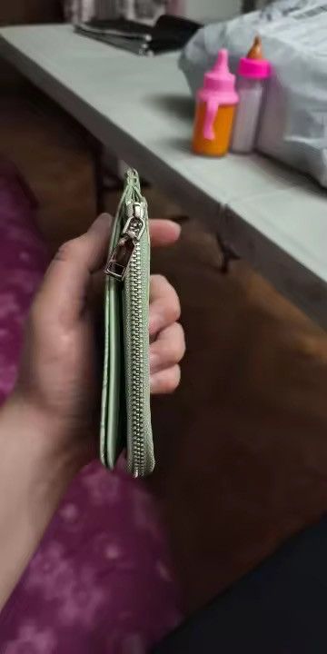 Vintage Ladies Zip Coin Purse with Key Ring Size ONE SIZE - 6 Thumbnail