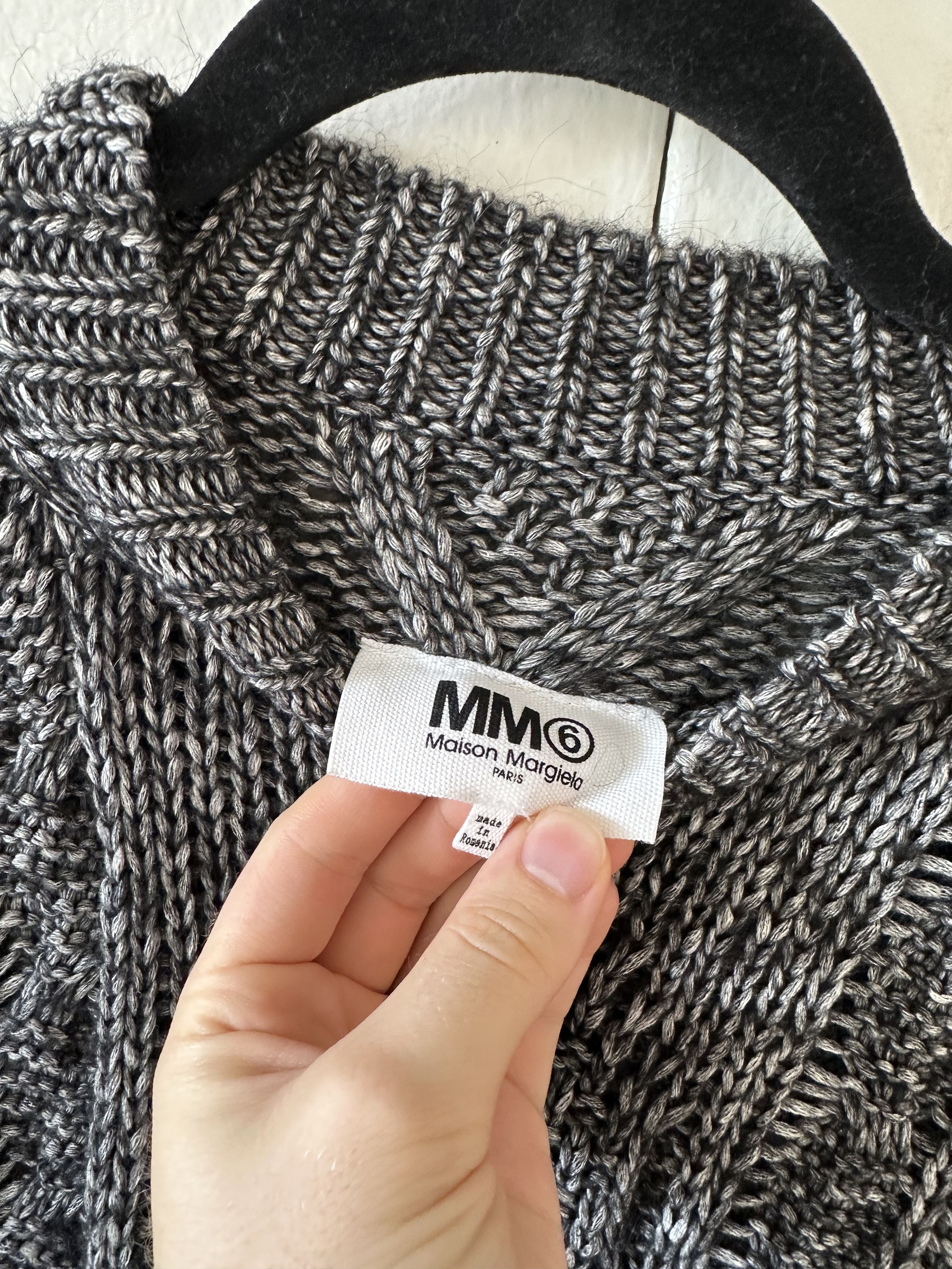 Maison Margiela Maison Margiela Wool/Alpaca Blend Cableknit Sweater Size US XXL / EU 58 / 5 - 4 Thumbnail