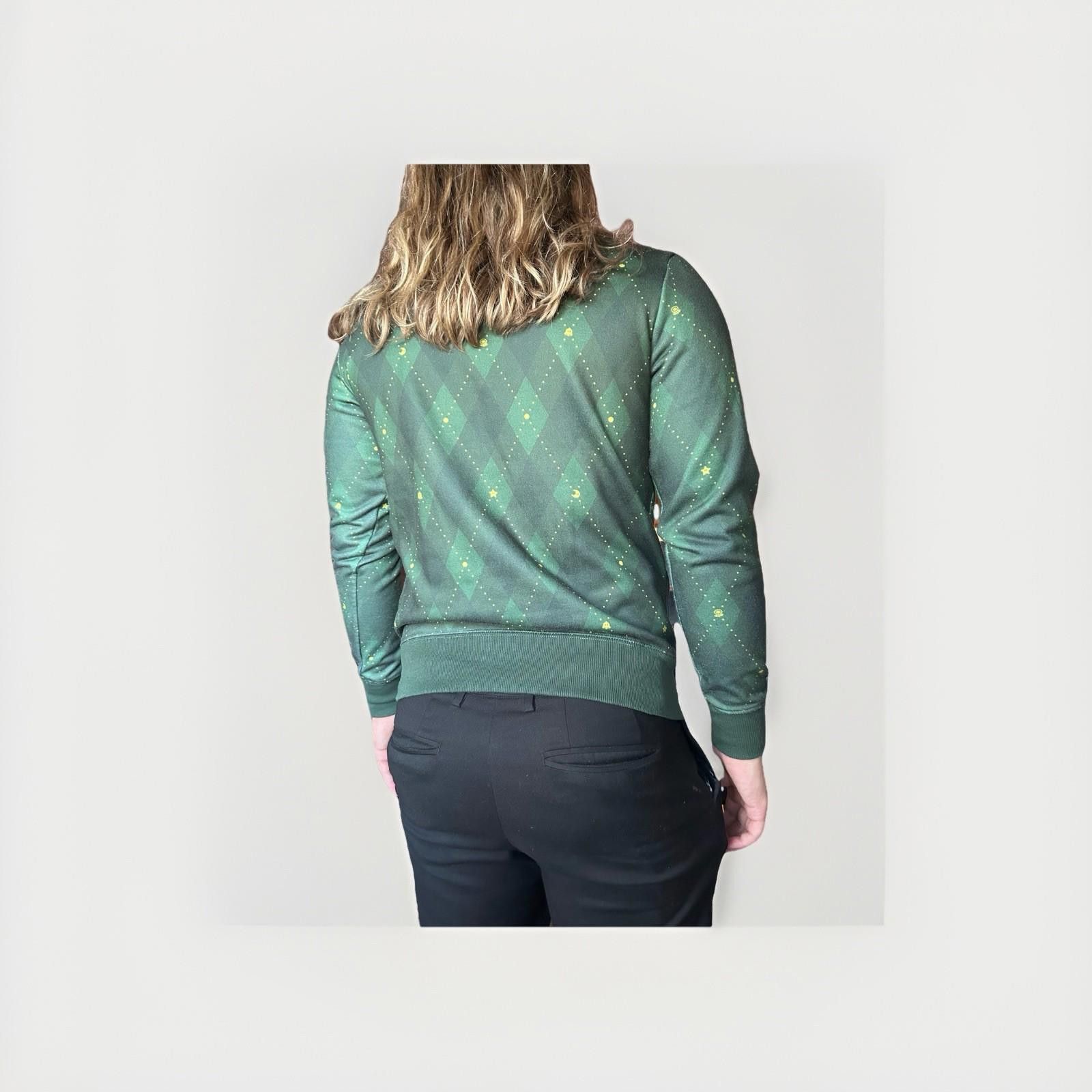 Nintendo Nintendo Official Seal Green Luigi Long Sleeve Sweatshirt S Size US S / EU 44-46 / 1 - 7 Thumbnail