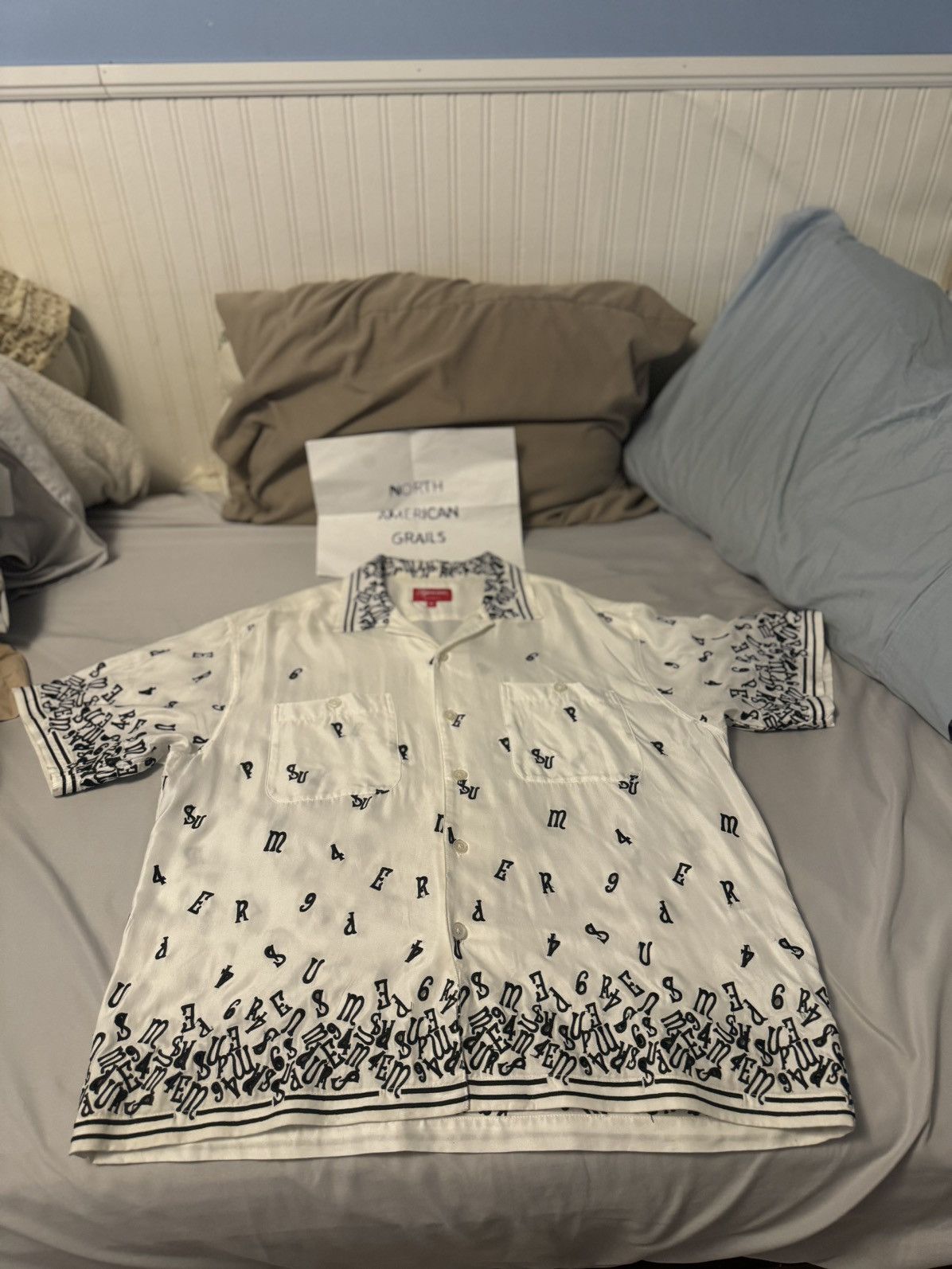 Supreme Supreme Nouveau Embroidered S/S Shirt | Grailed
