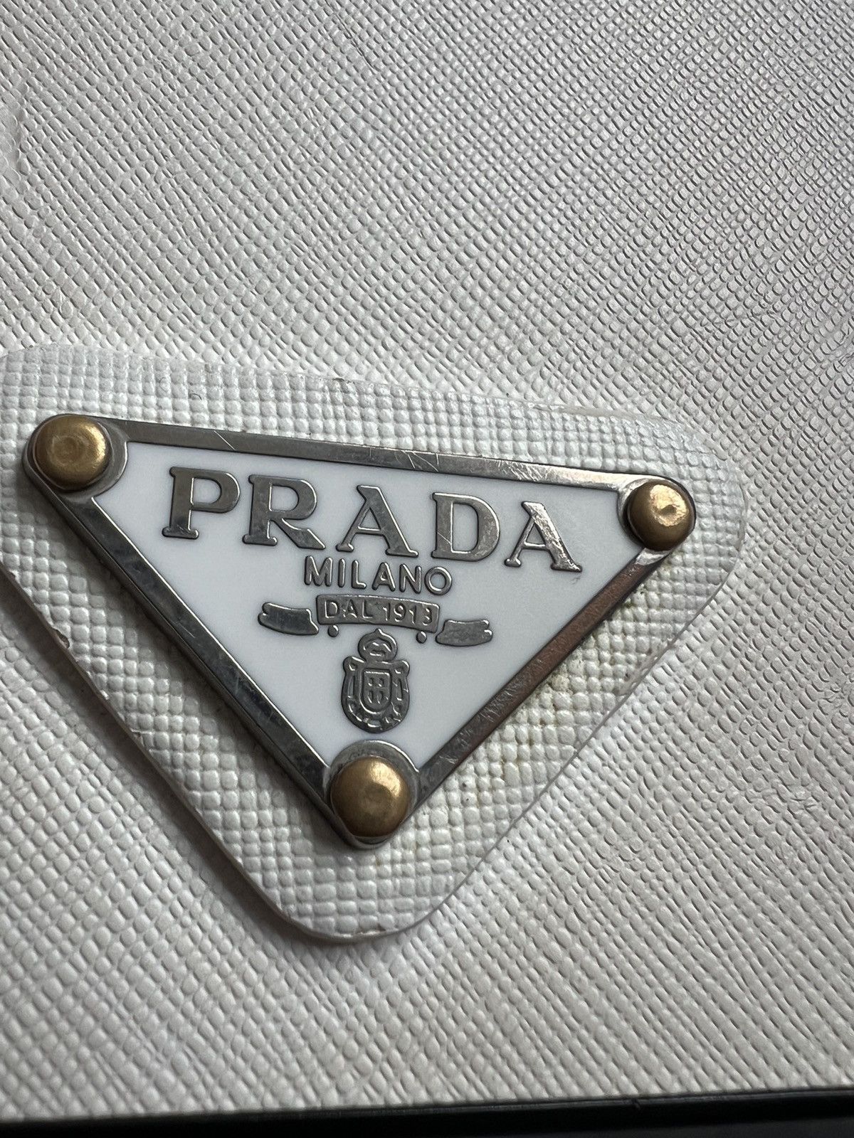 Prada Prada Saffiano logo IPhone 13 pro max case Size ONE SIZE - 2 Thumbnail