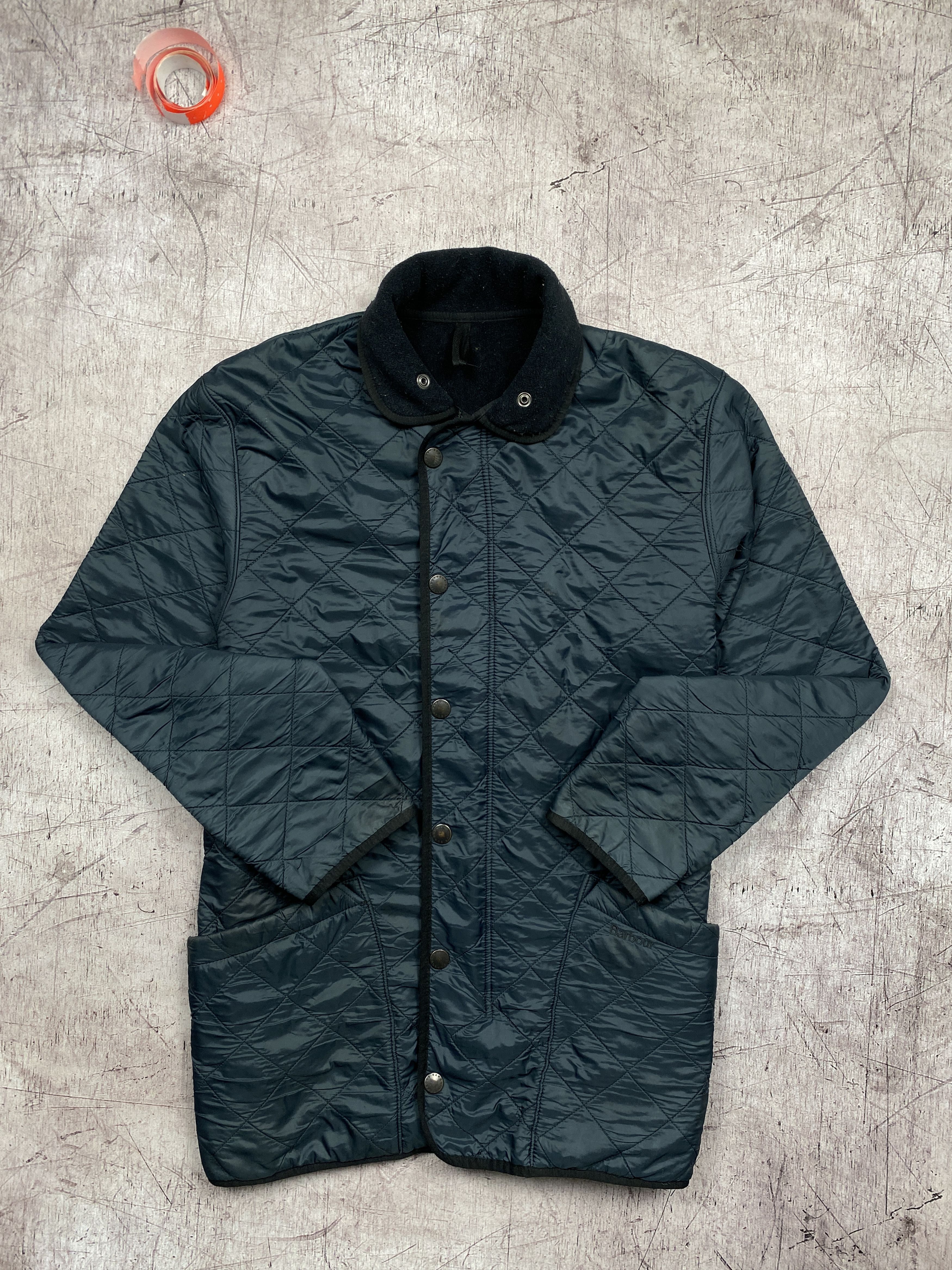 Barbour × Vintage Barbour Vintage Mens Polarquilt Quilted Jacket Size US L / EU 52-54 / 3 - 1 Thumbnail