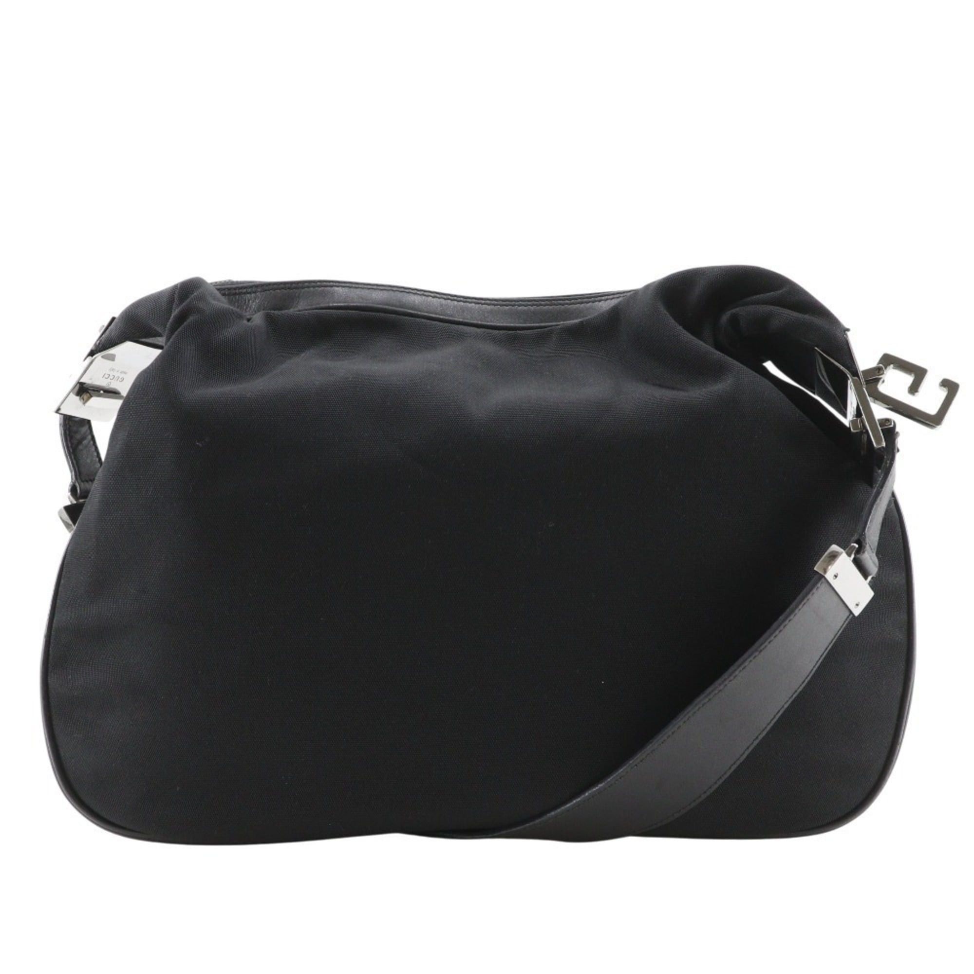 Gucci Gucci Shoulder Bag 001.3341.3444 Nylon Canvas Black A5 Women's Size ONE SIZE - 1 Thumbnail