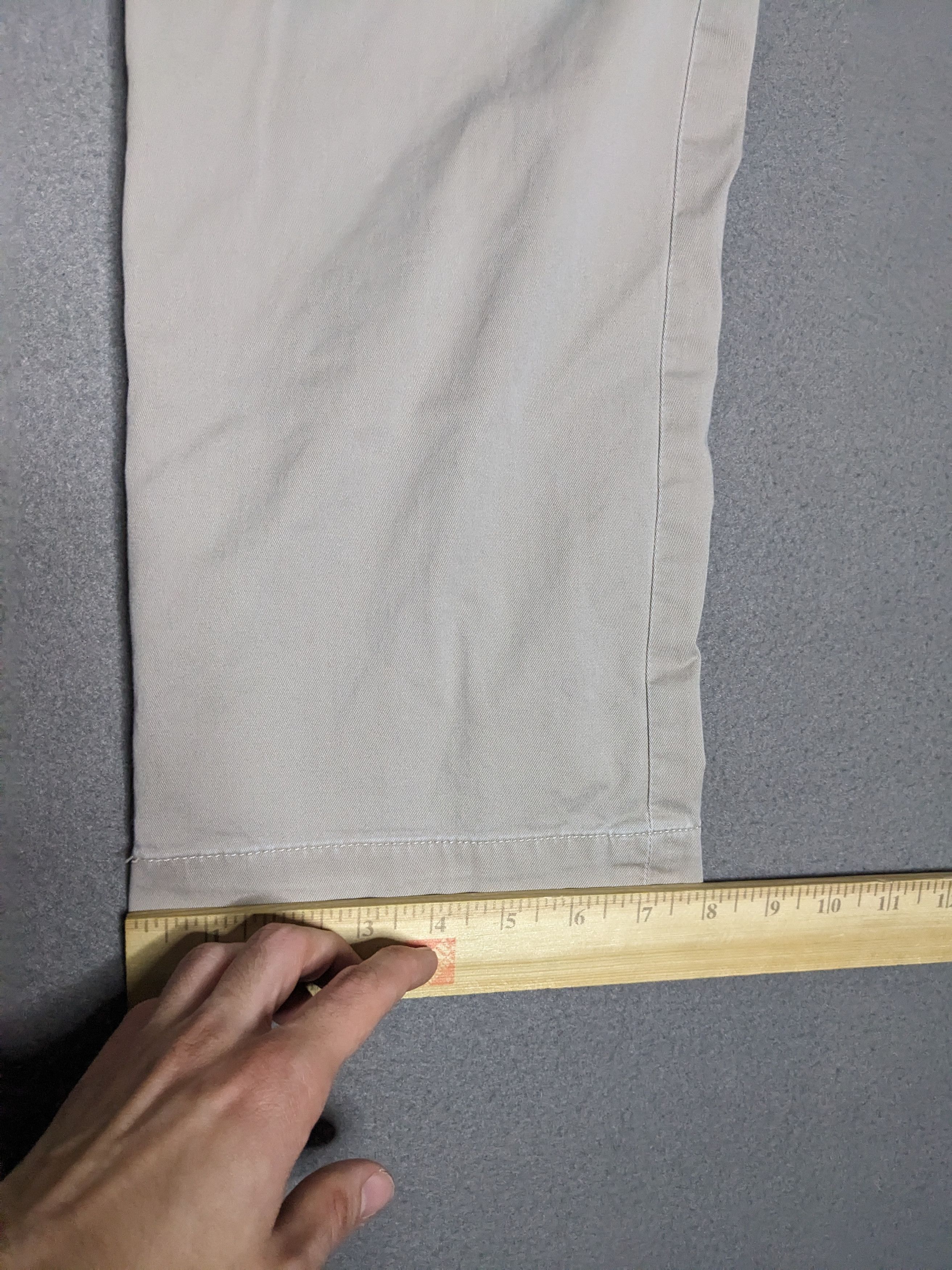 Polo Ralph Lauren Polo Ralph Lauren Chino Pants Mens 36x29 Beige Twill Size US 36 / EU 52 - 19 Thumbnail