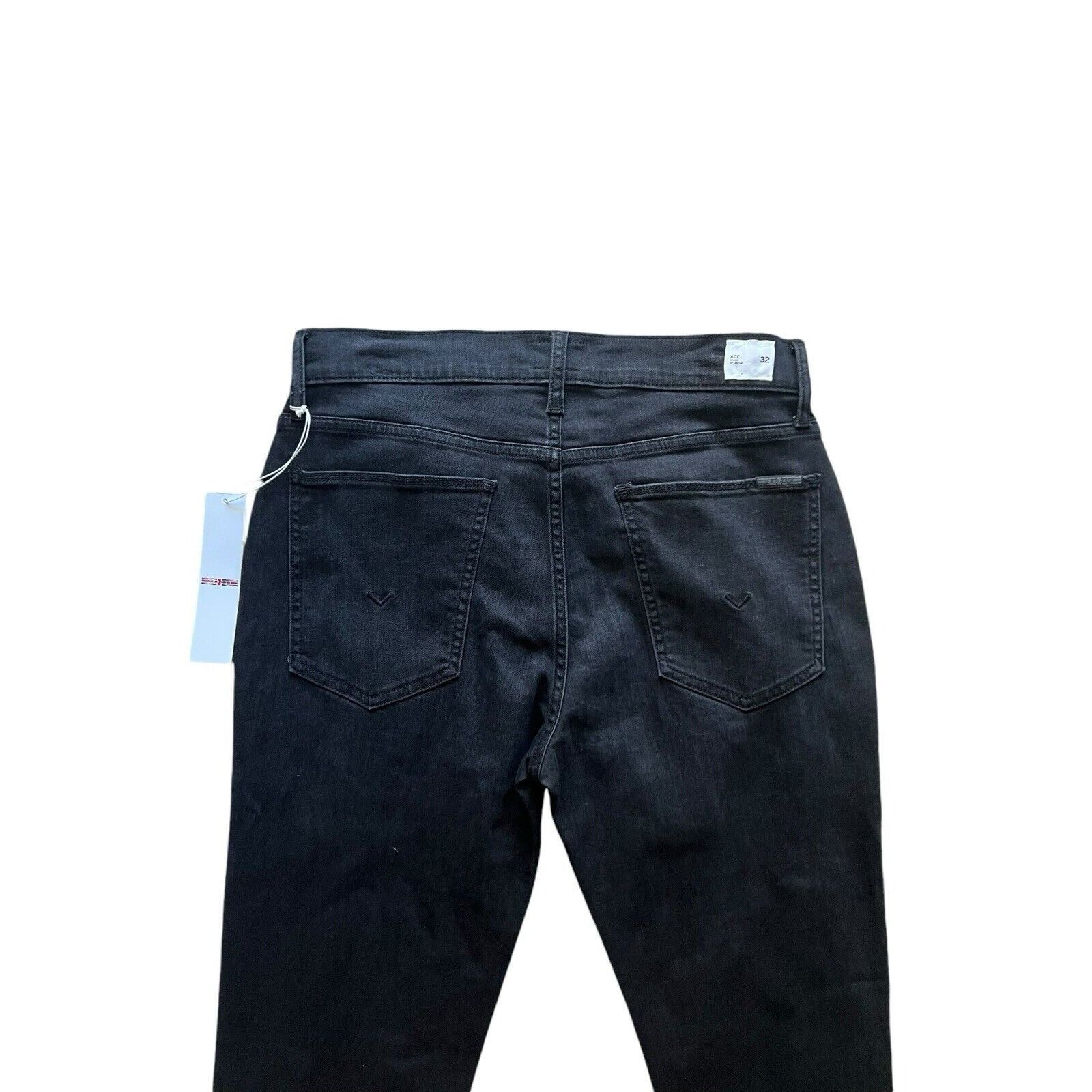 Hudson Hudson Jeans Ace Skinny Mens Denim Black $175 Size 32/32 Size US 32 / EU 48 - 5 Thumbnail
