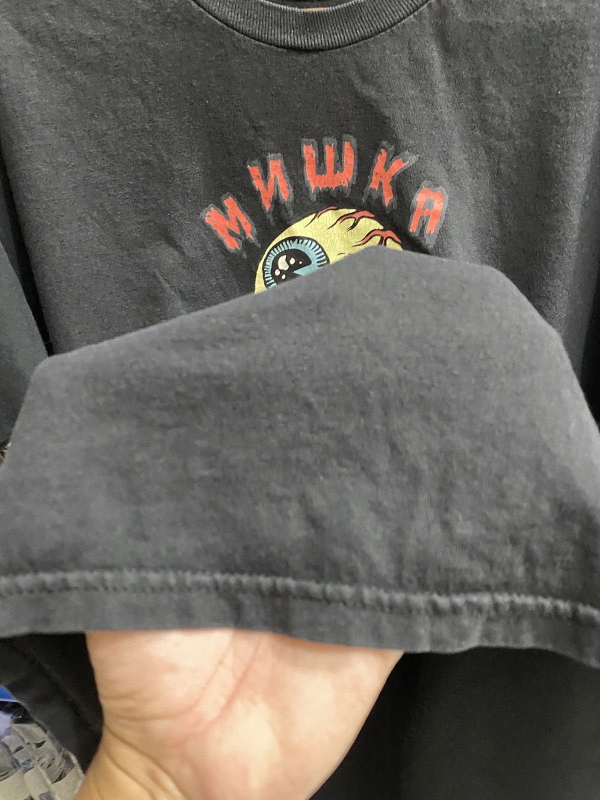 Mishka MNWKA X KIDROBOT TSHIRT Size US M / EU 48-50 / 2 - 8 Thumbnail