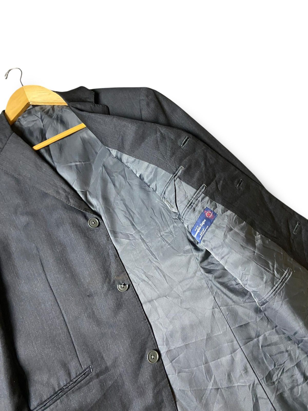 Designer × Ermenegildo Zegna × Vintage Ermenigildo Zegna Australian Wool Light Blazer (126) Size US XXS / EU 40 - 4 Thumbnail