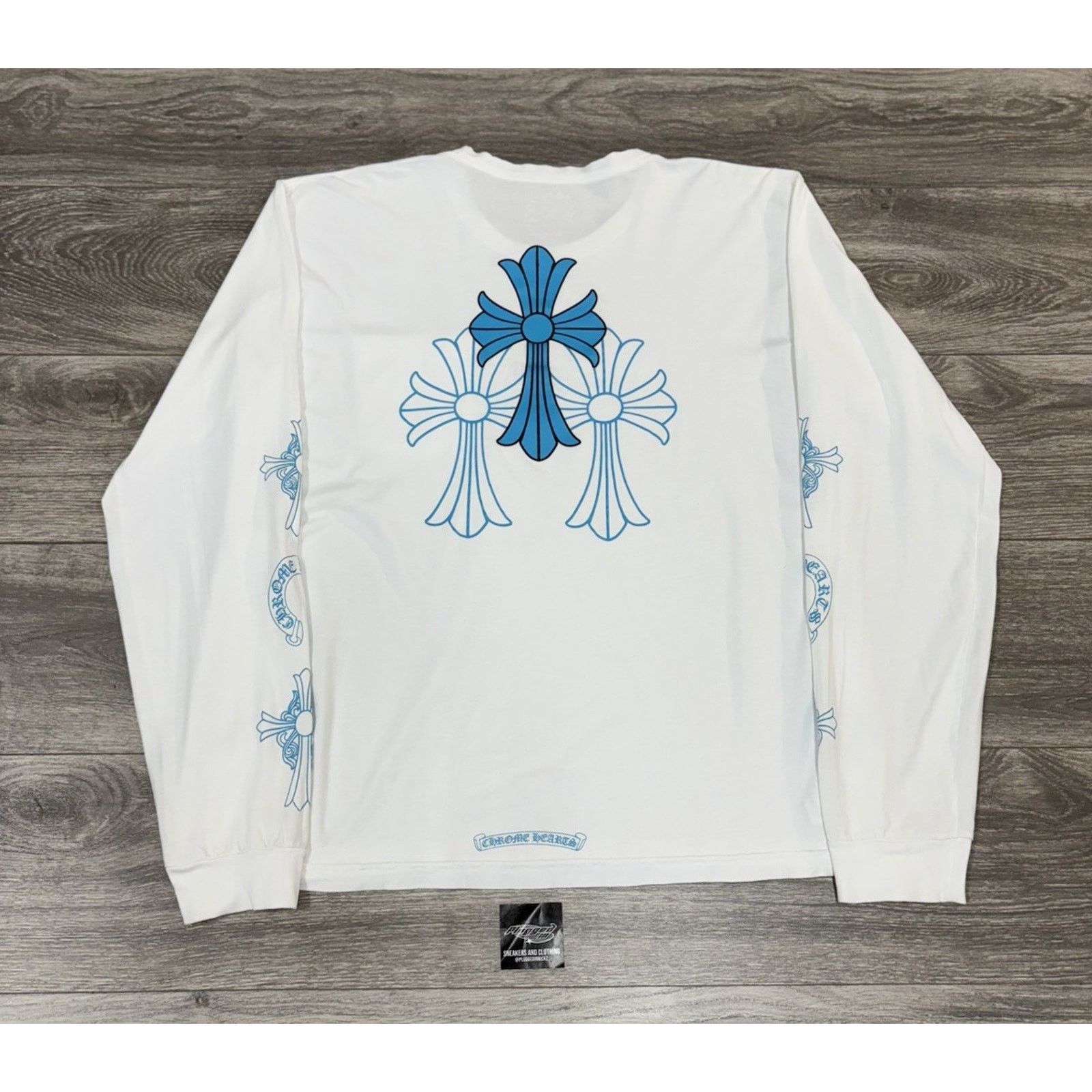 Chrome Hearts Blue Cross T Shirt | Grailed
