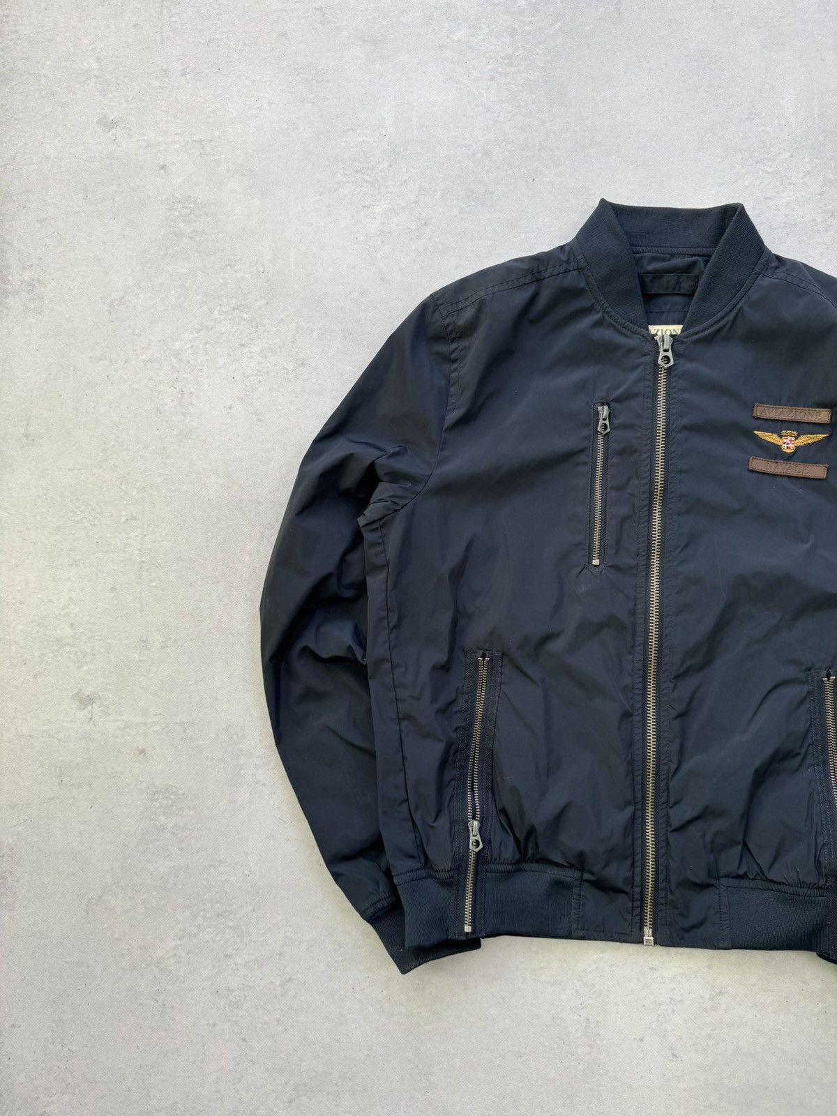 Other Aviazione Navale Marina Grupaer Nylon Bomber Jakcet Size US L / EU 52-54 / 3 - 3 Thumbnail