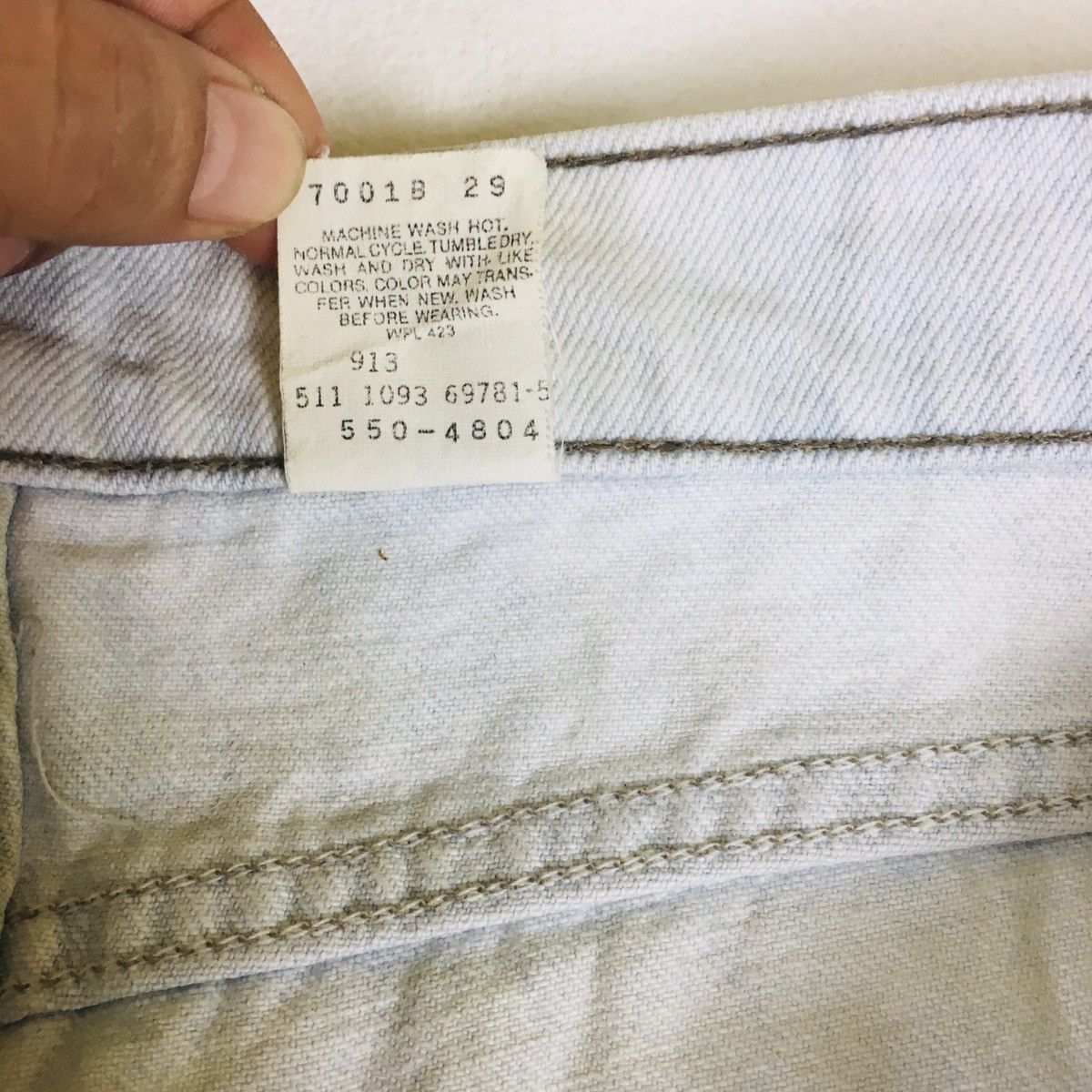 Levi's Vintage 90s Levis 550 Relaxed Fit Tapered Leg Size US 32 / EU 48 - 11 Thumbnail