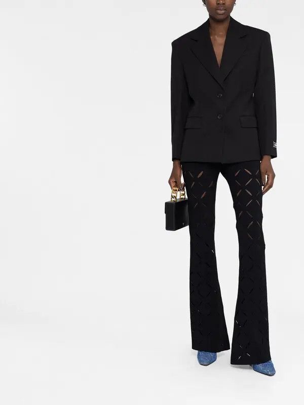 Versace o1y0226 Blazer in Black Size XS / US 0-2 / IT 36-38 - 5 Thumbnail