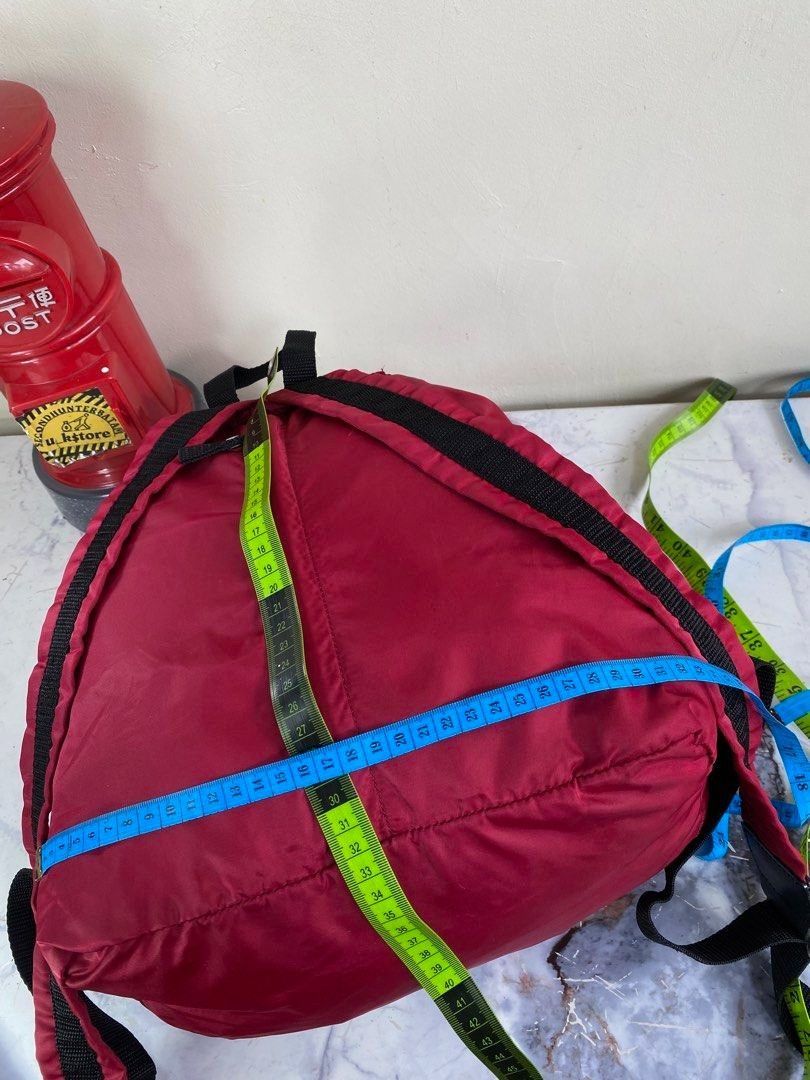Jean Paul Gaultier Jean Paul Gaultier Multi Pocket Utility Nylon Red Backpack Size ONE SIZE - 4 Thumbnail