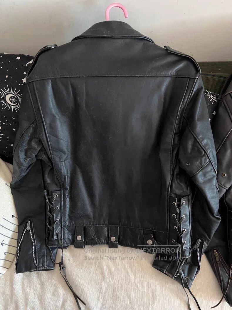 Schott Schott NYC 609 Black Leather Jacket Size US M / EU 48-50 / 2 - 4 Thumbnail