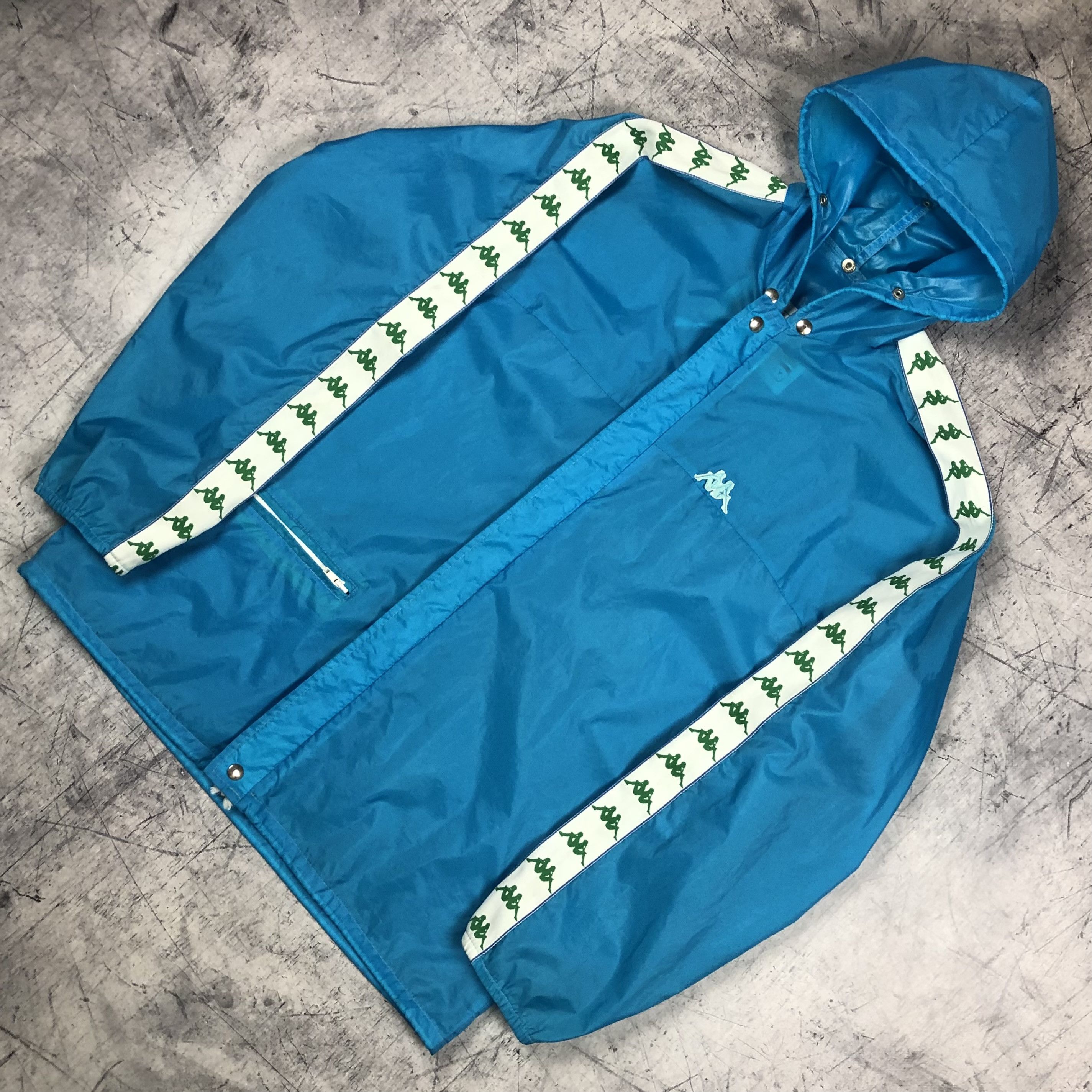 Kappa Vintage 80s Kappa Rain Coat Size US M / EU 48-50 / 2 - 2 Thumbnail