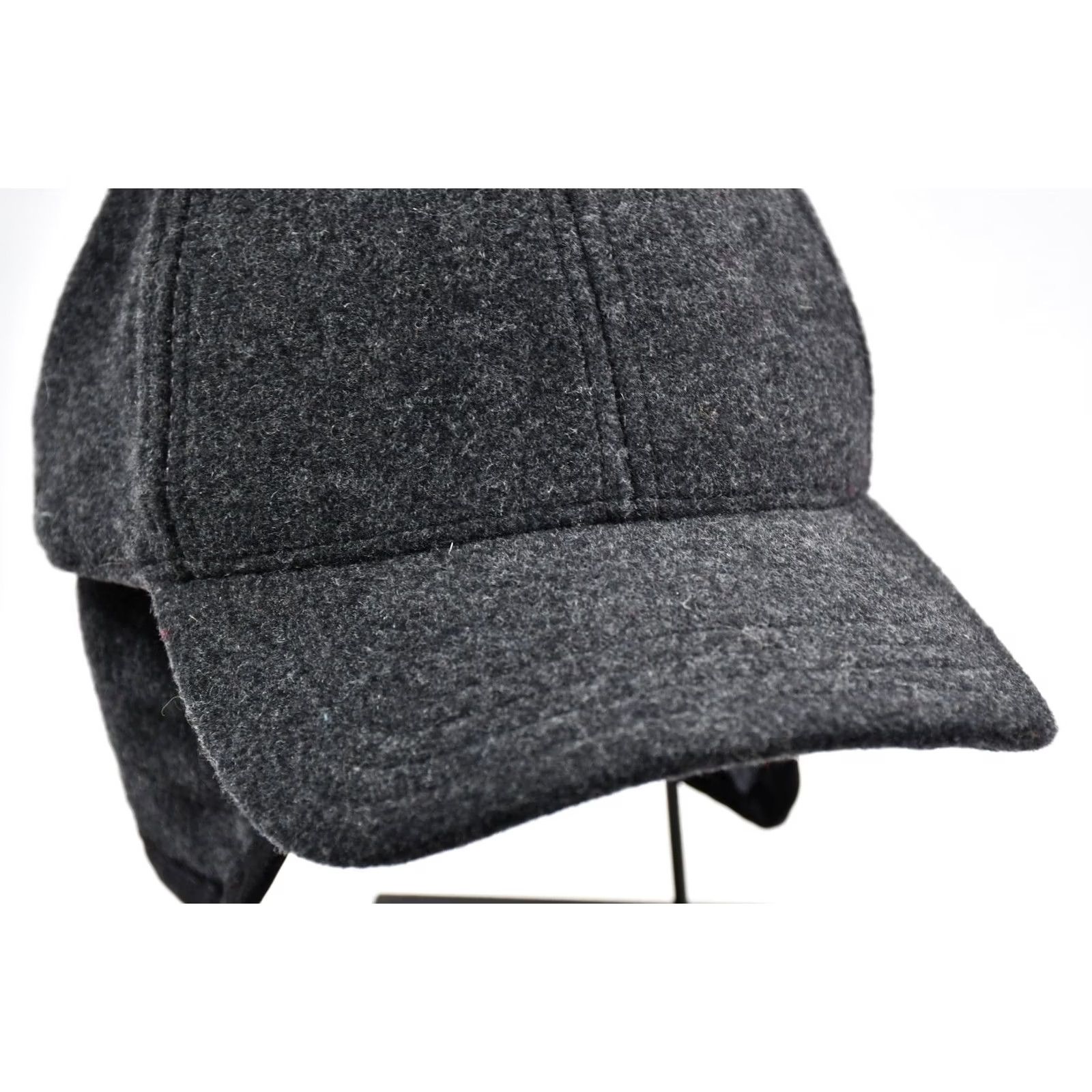 Stetson Stetson Baseball Cap Wool/Cashmere Men's Hat L Black Wool/Cashmere Baseball Cap Mens L Black Size ONE SIZE - 7 Thumbnail
