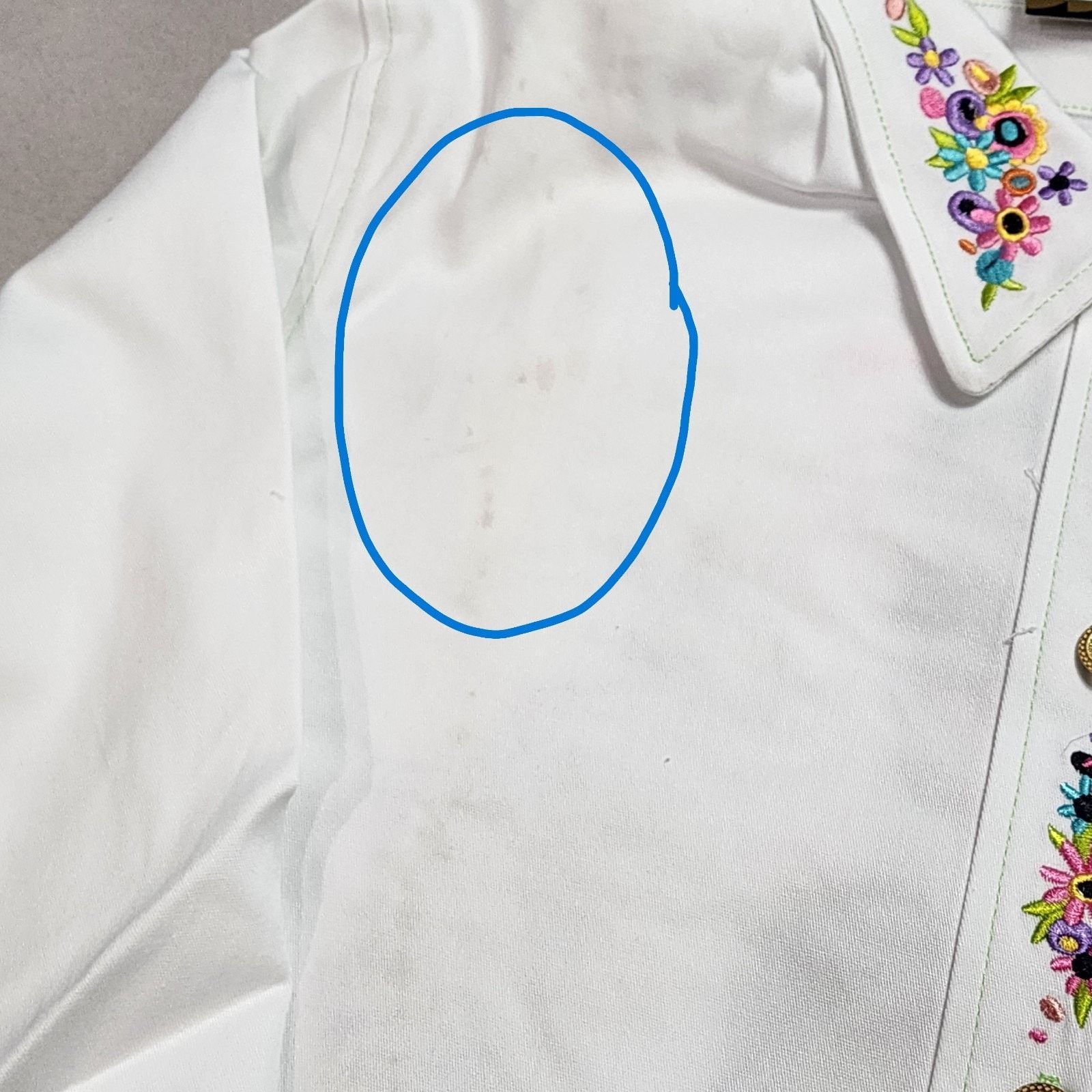 Bob Mackie Bob Mackie Embroidered Top/Coat Women XL White Maypole Size XL / US 12-14 / IT 48-50 - 12 Thumbnail