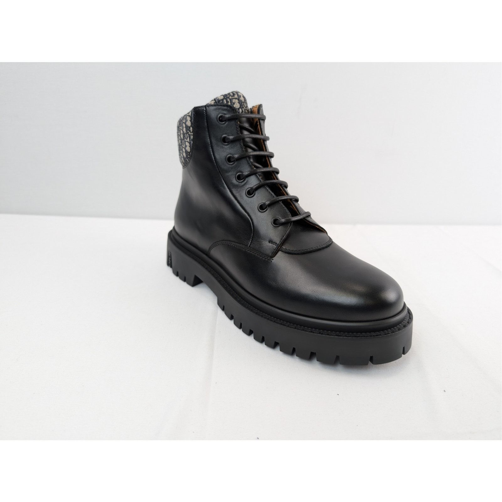 Dior o1rshd1 Q:2 / Oblique jacquard Explorer III Ankle Boot black Size US 12 / EU 45 - 3 Thumbnail