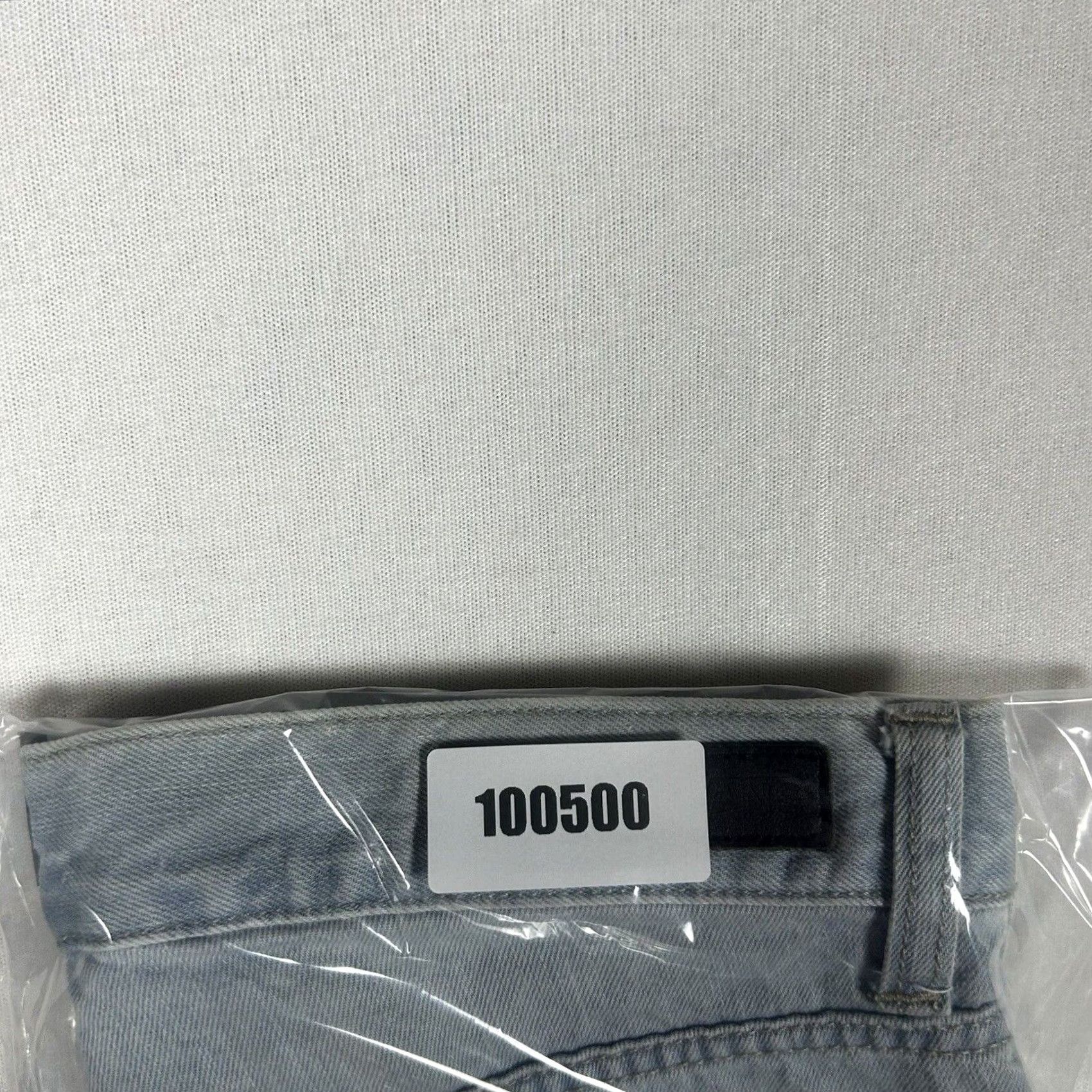 Vans Vans Denim Jean Shorts Stretch Check Light Womens Size 3 Boyfriend Blue 2.0 in Inseam Cuffed 5-Pocket Denim Cotton Blend Vintage No Womens Size 26" / US 2 / IT 38 - 8 Thumbnail