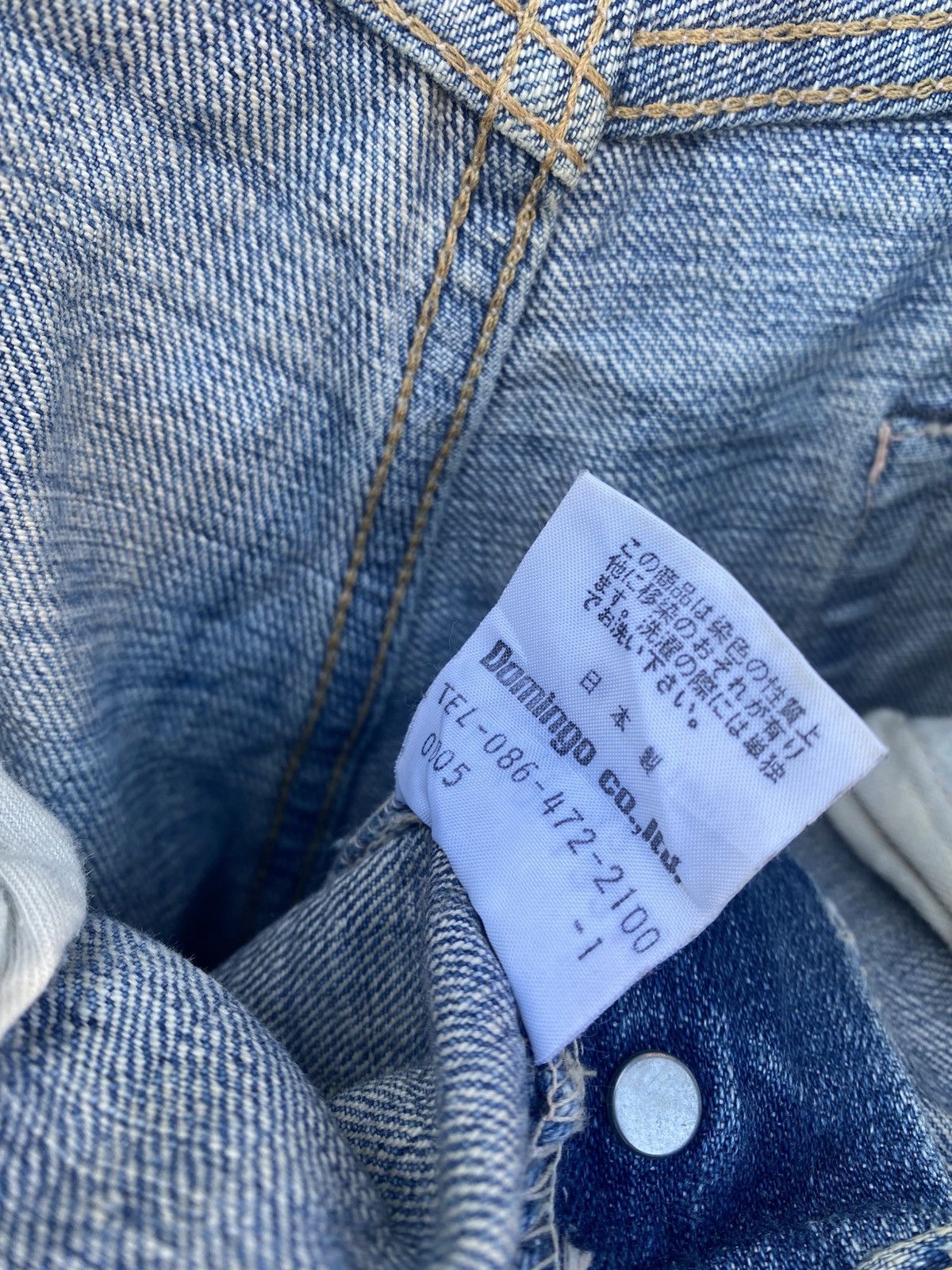Spellbound Spellboud Domingo 90s Ripped Thrashed Jeans Size US 34 / EU 50 - 13 Thumbnail