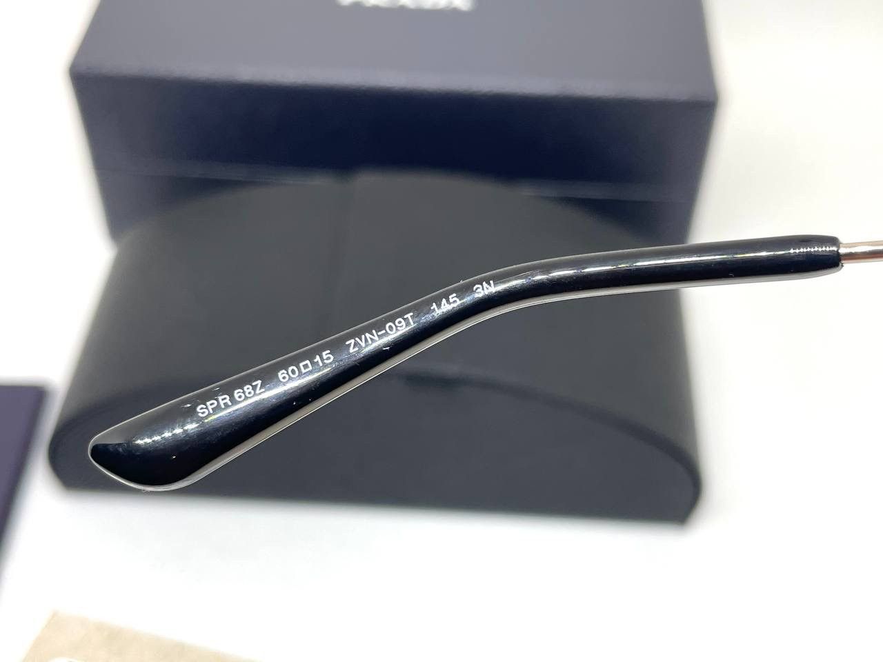 Prada Prada Sunglasses with iconic metal plaque PR68ZS ZVN09T Size ONE SIZE - 12 Thumbnail