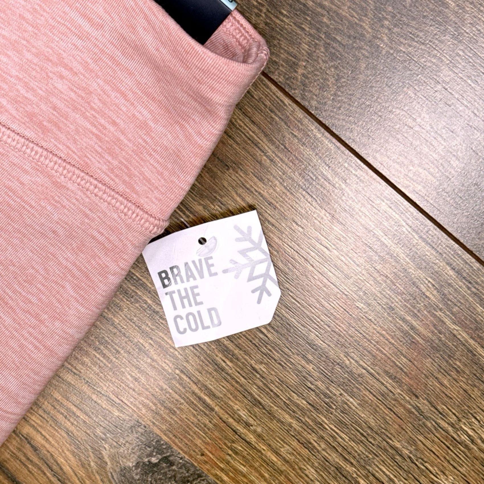 Vintage DSG Legging Womens Large 14 Pink Mid Rise Compression Legging Winter Microfiber Polyester Spandex Athleisure Womens Size 36" / US 14 / IT 50 - 5 Thumbnail
