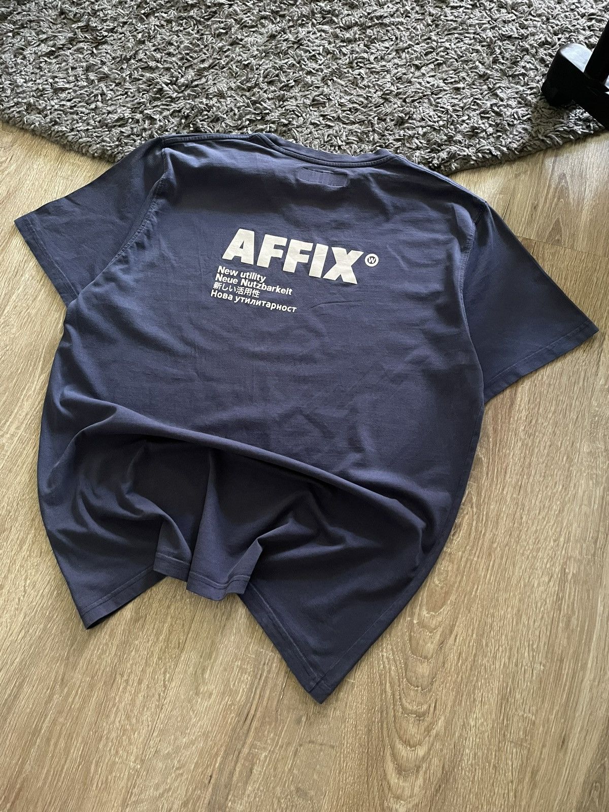 AFFXWRKS Rare Affix Works Standardised Logo New Utility T Shirt Size US XL / EU 56 / 4 - 4 Thumbnail