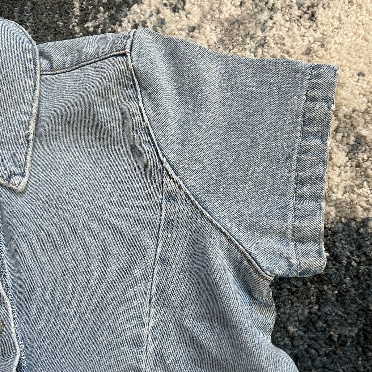 ERL × Levi's LiGHT BLUE STONE WASH FiTTED DENiM SHiRT A53830000 Size M / US 6-8 / IT 42-44 - 4 Thumbnail