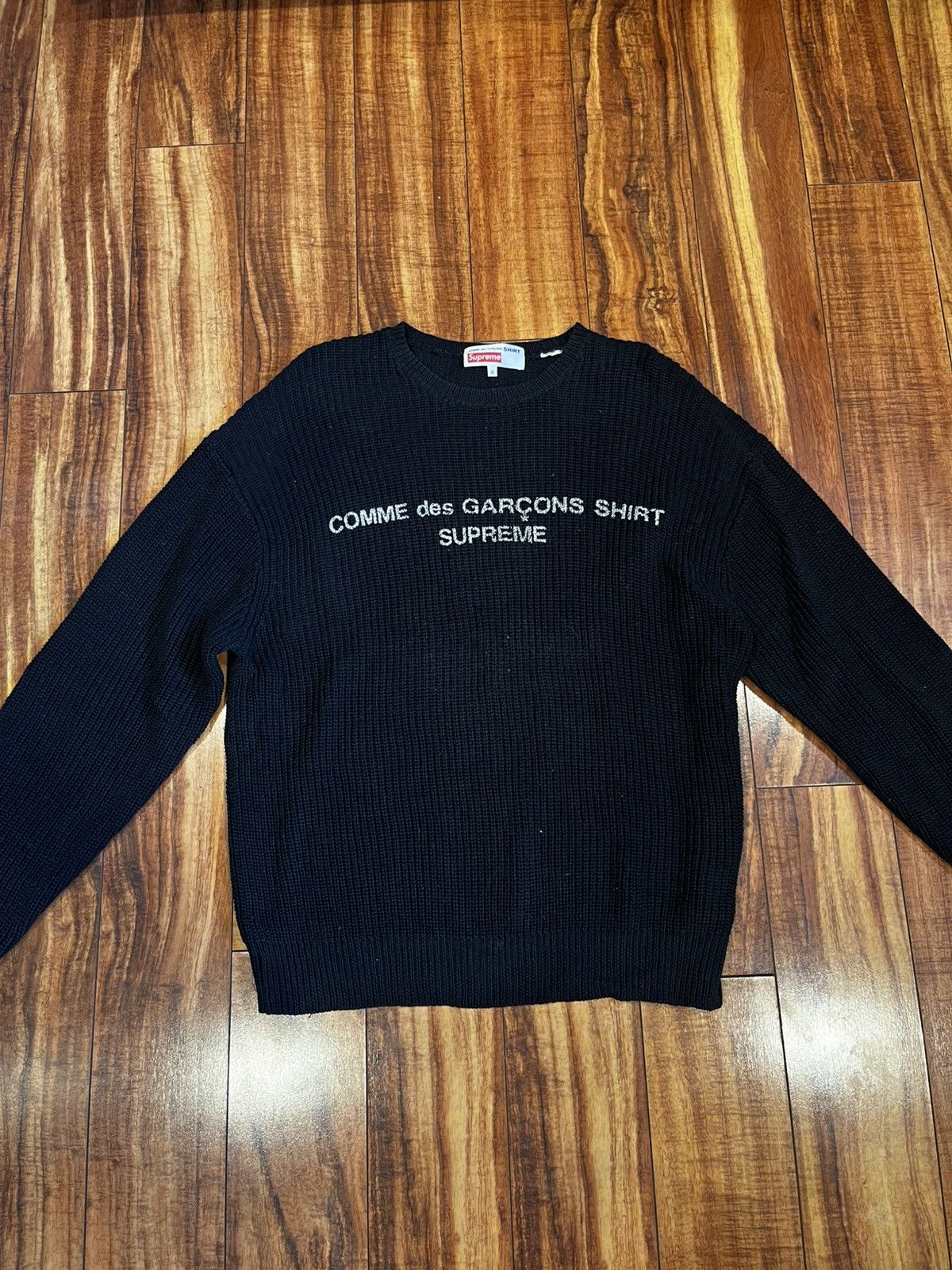 Comme des Garcons SHIRT × Supreme SUPREME CDG SWEATER | Grailed