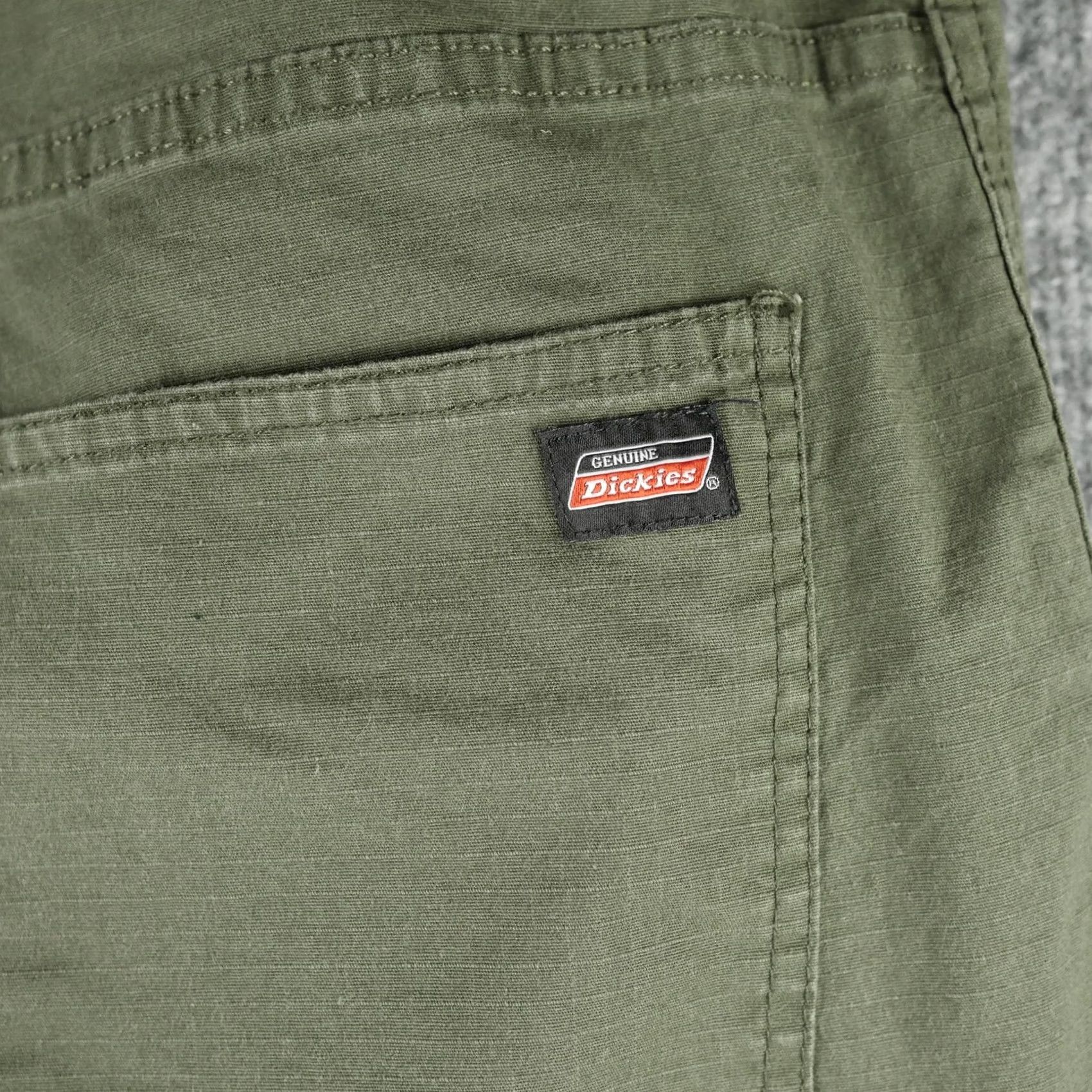 Dickies Dickies Pants Mens 32x32 Green Carpenter Canvas Stretch Ripstop Workwear Flex Size US 32 / EU 48 - 7 Thumbnail