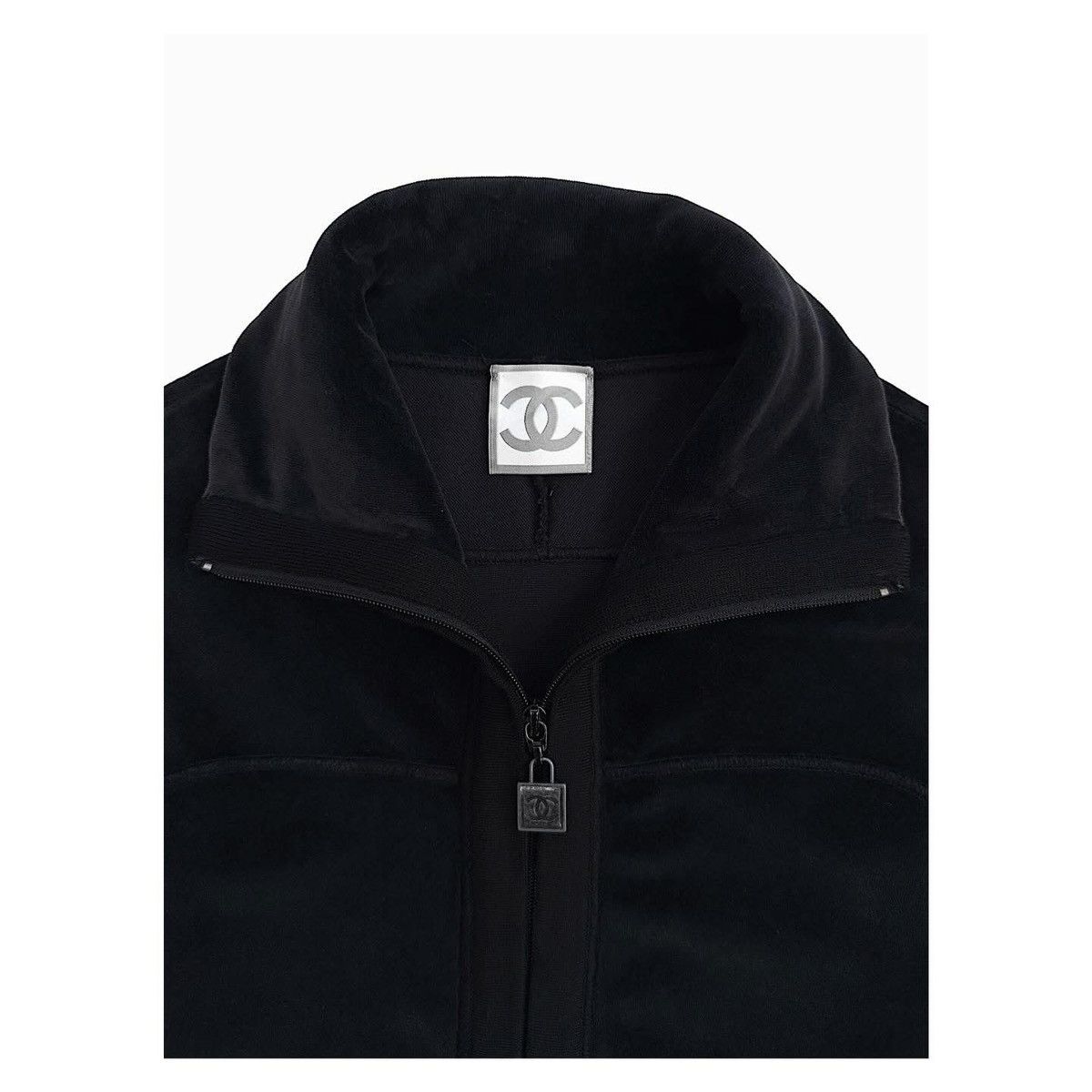 Chanel Chanel CC Logo Velvet Jacket 05A Size XS / US 0-2 / IT 36-38 - 4 Thumbnail