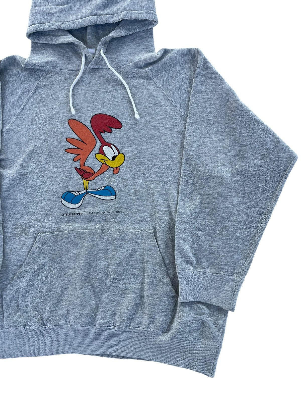 Warner Bros Vintage 90's Little Beeper 1994 Warner Bros Tiny Toon Hoodie Size US L / EU 52-54 / 3 - 2 Thumbnail