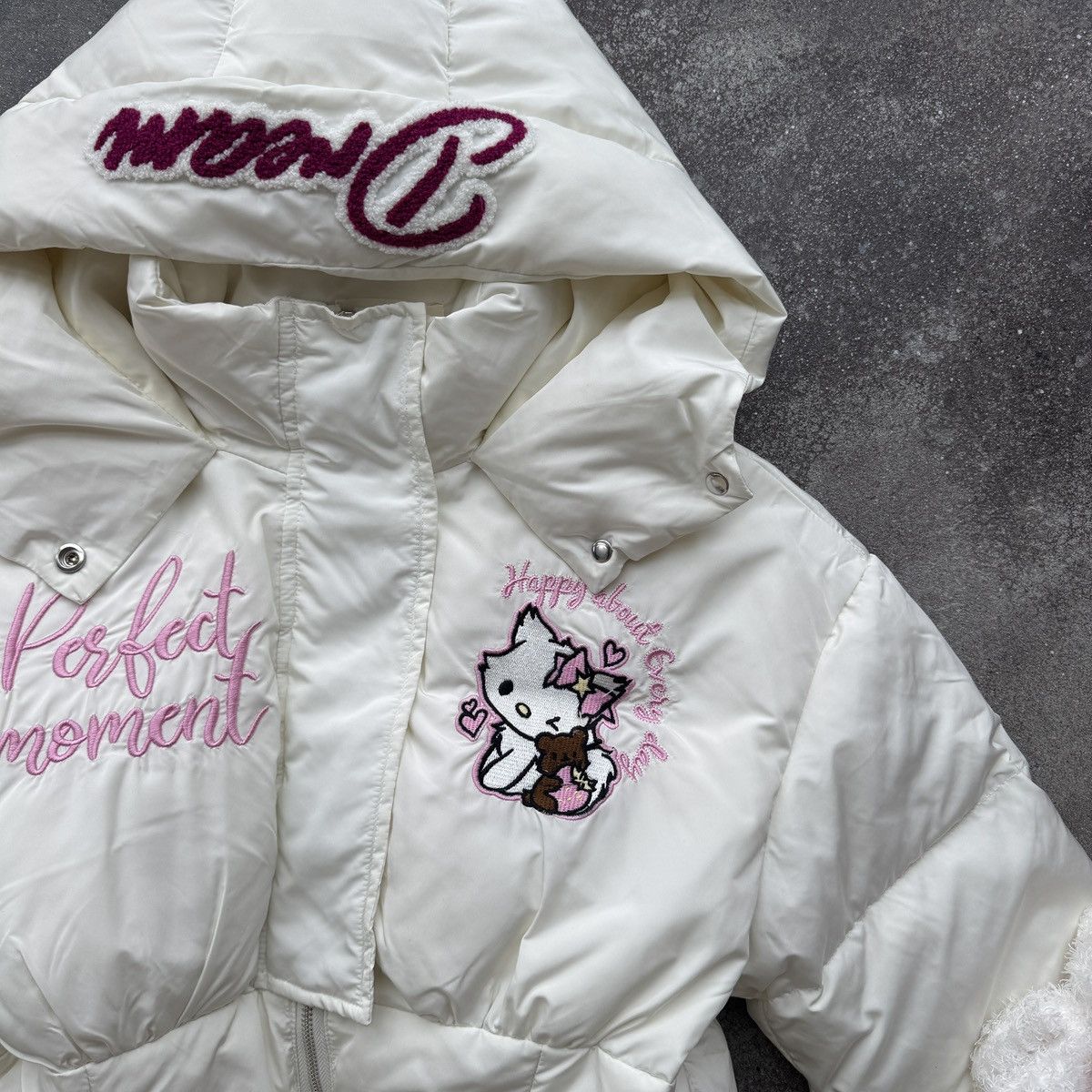 Hysteric Glamour Hello Kitty Y2K Glamour Super Sexy Winter Jacket Size S / US 4 / IT 40 - 9 Thumbnail