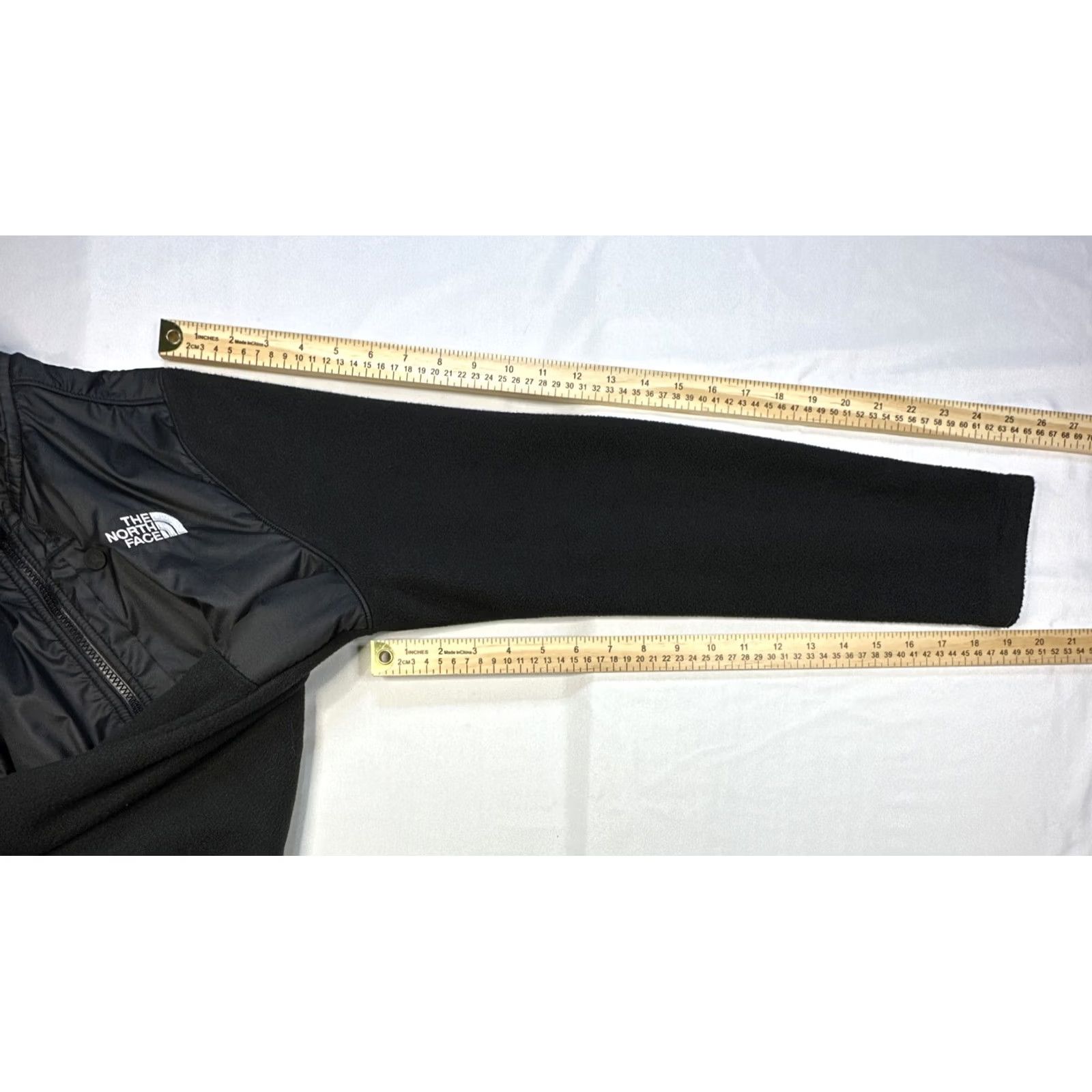 The North Face The North Face Women's M Black Half-Zip Tundra Pullover Jacket Fleece Pockets Zip Zipper Size M / US 6-8 / IT 42-44 - 4 Thumbnail