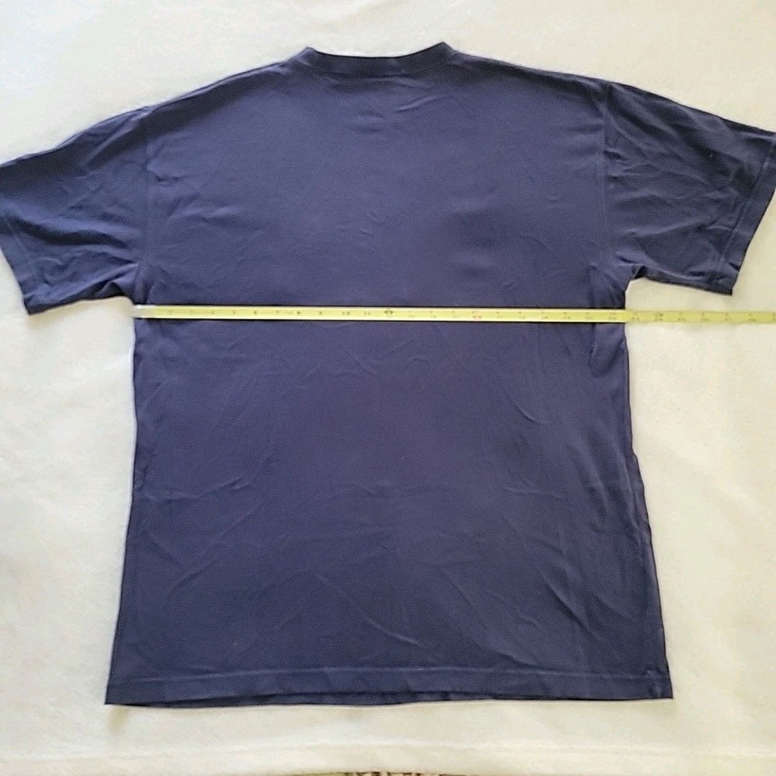 Warner Bros 1997 T-Shirt Warner Bros Embroidered Looney Tunes Blue LG Size US L / EU 52-54 / 3 - 6 Thumbnail
