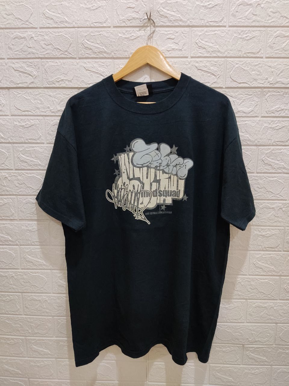 Octopus Rare Vintage OCTOPUS ARMY Explicit Content Graffiti Tees Size US XL / EU 56 / 4 - 1 Thumbnail